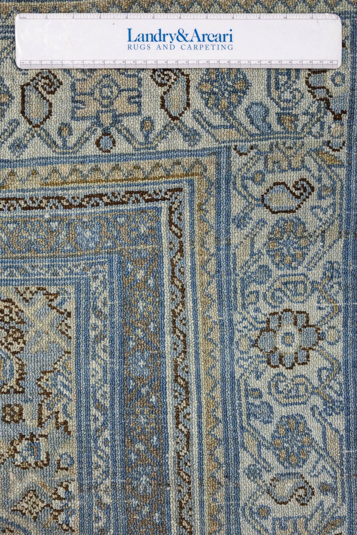 Vintage Bibikabad Handwoven Tribal Rug, J86287