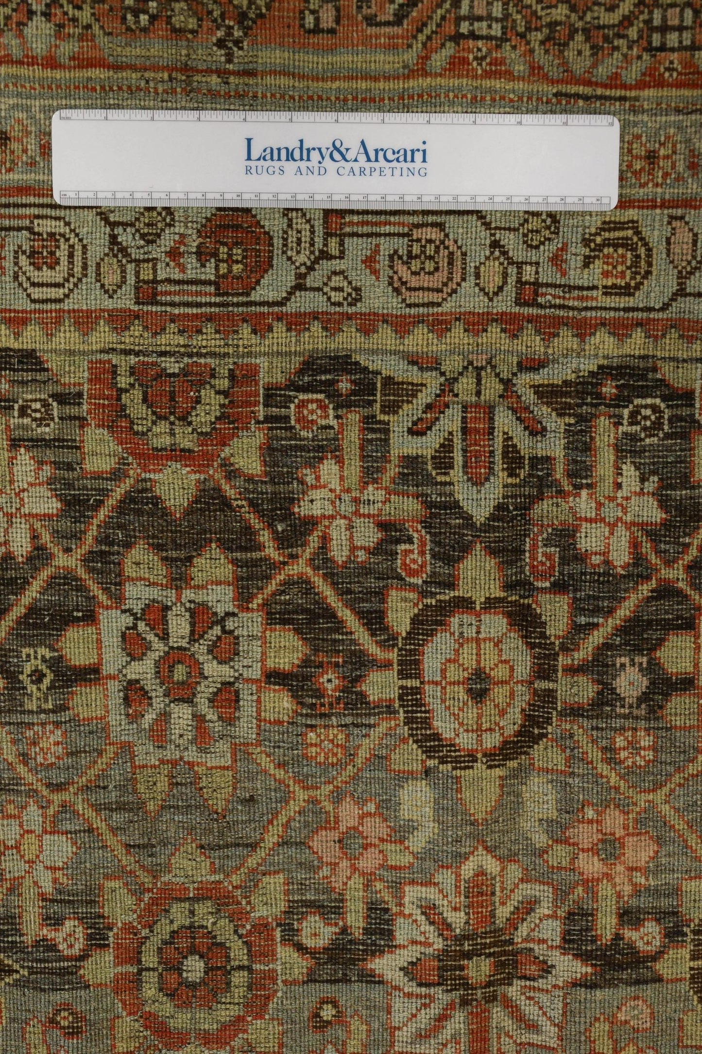 Vintage Bijar Handwoven Tribal Rug, J76519