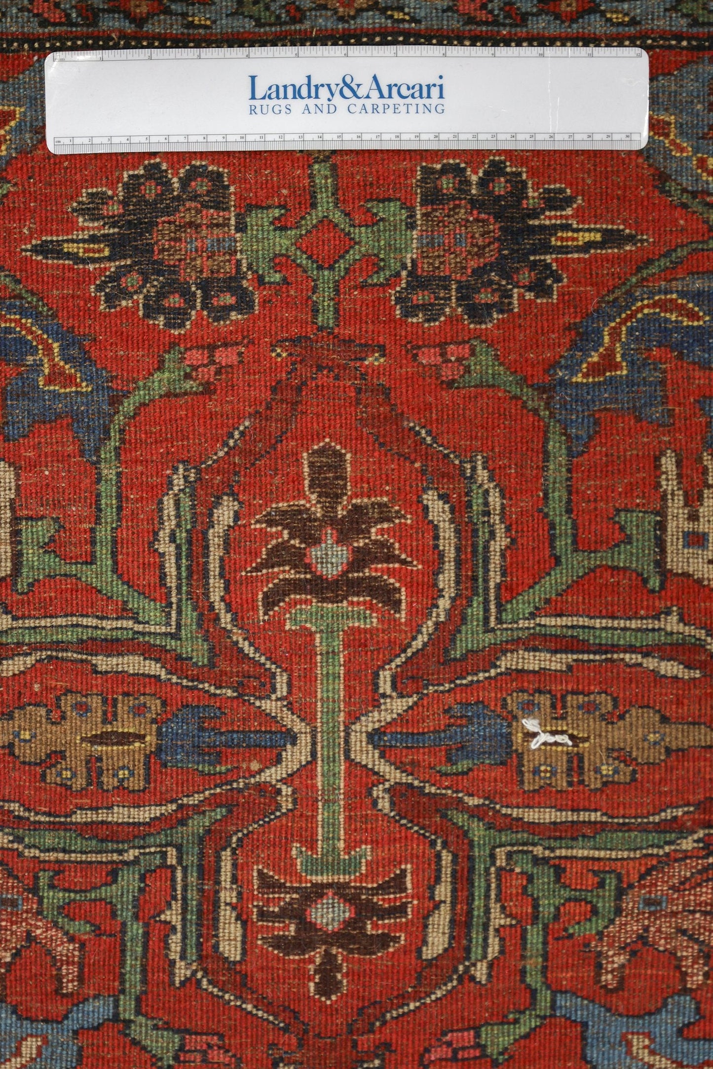 Vintage Bijar Handwoven Tribal Rug, J71247