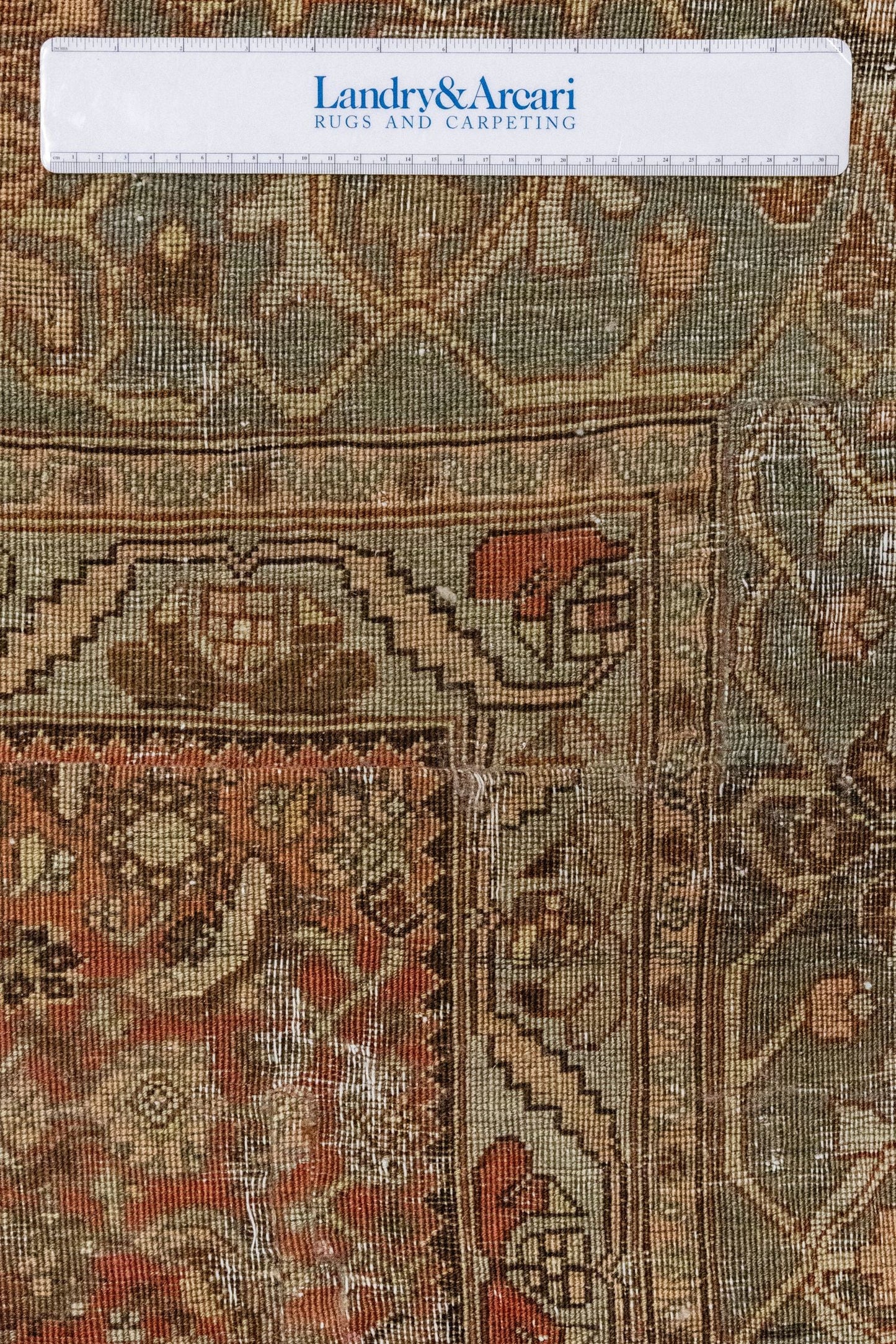 Vintage Bijar Handwoven Tribal Rug, J86130