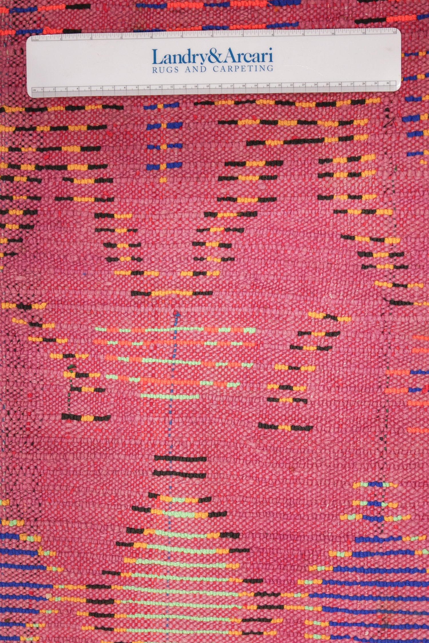 Vintage Boucherouite Handwoven Tribal Rug, J71884