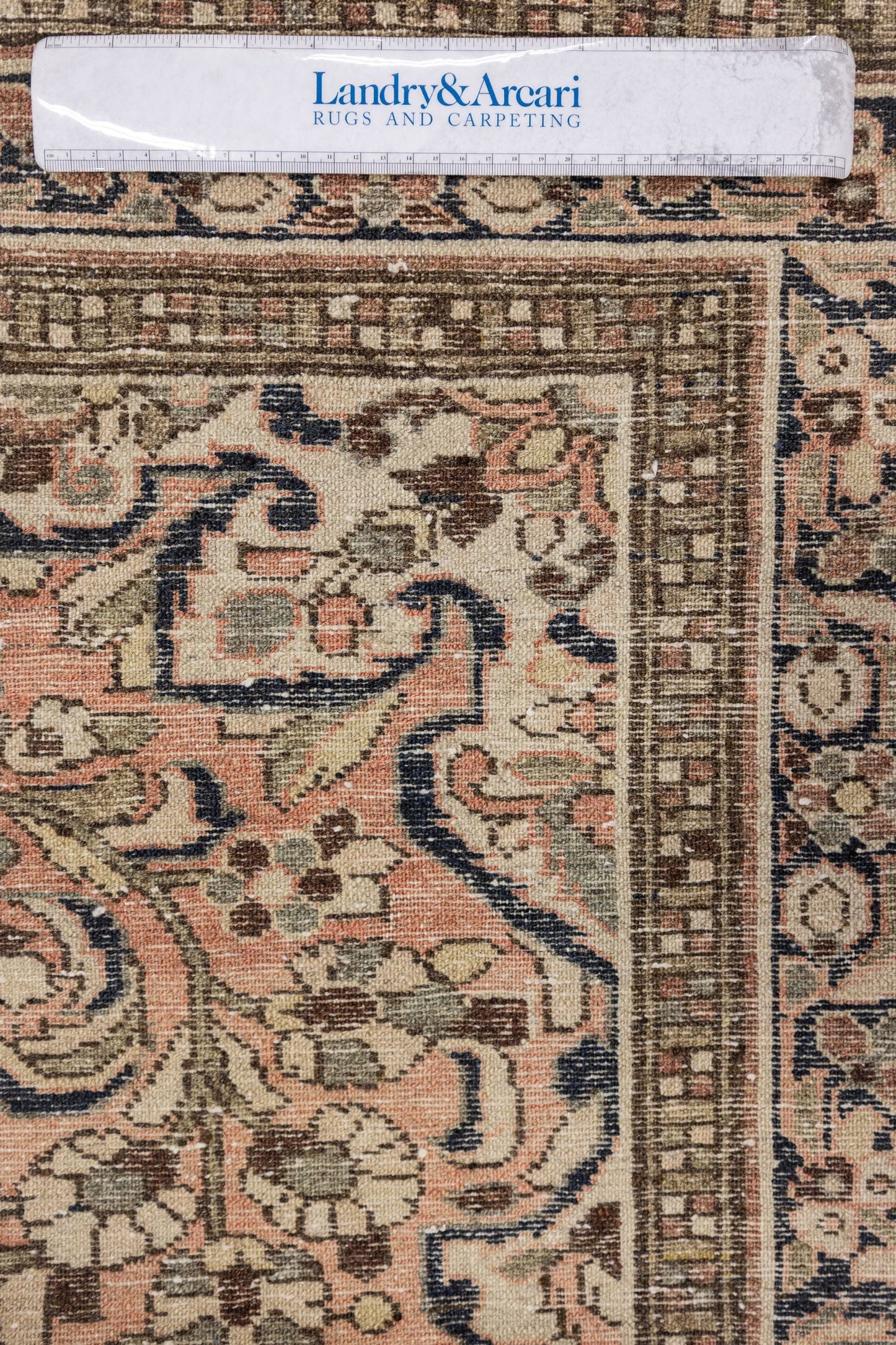 Vintage Dargazine Handwoven Tribal Rug, J75223