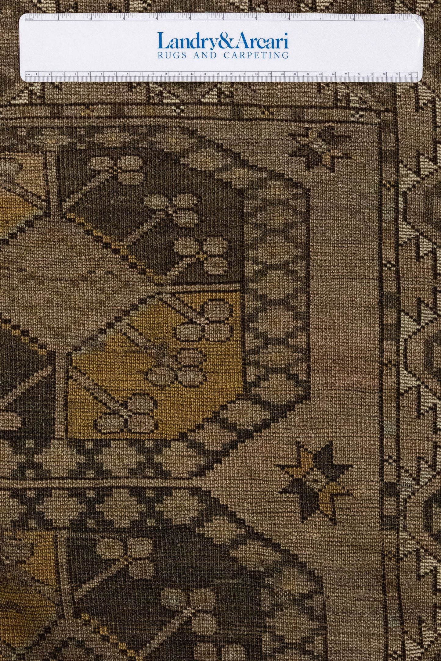 Vintage Ersari Handwoven Tribal Rug, J86132
