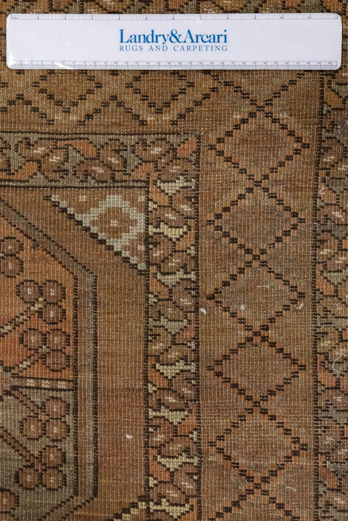 Vintage Ersari Handwoven Tribal Rug, J86263