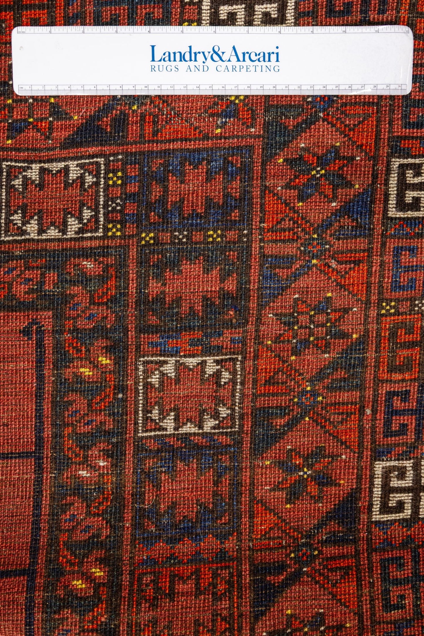 Antique Ersari Handwoven Tribal Rug, J87310