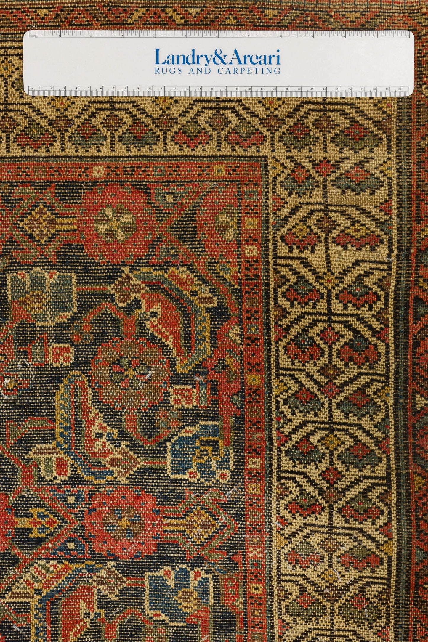 Antique Hamadan Handwoven Tribal Rug, 82397