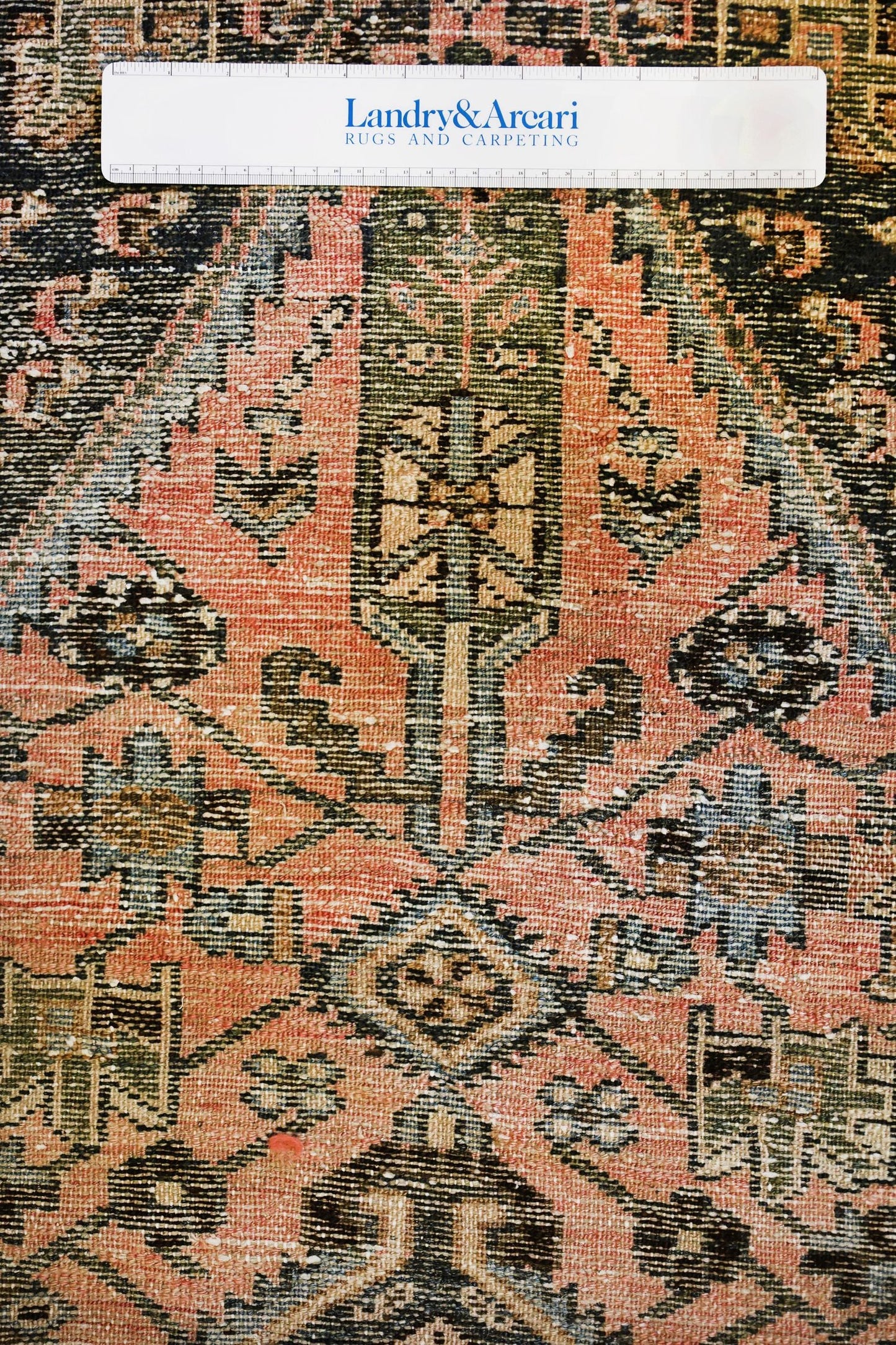 Vintage Hamadan Handwoven Tribal Rug, J72707