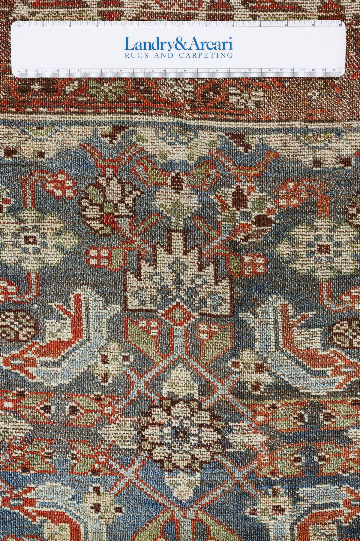 Vintage Hamadan Handwoven Tribal Rug, J79398
