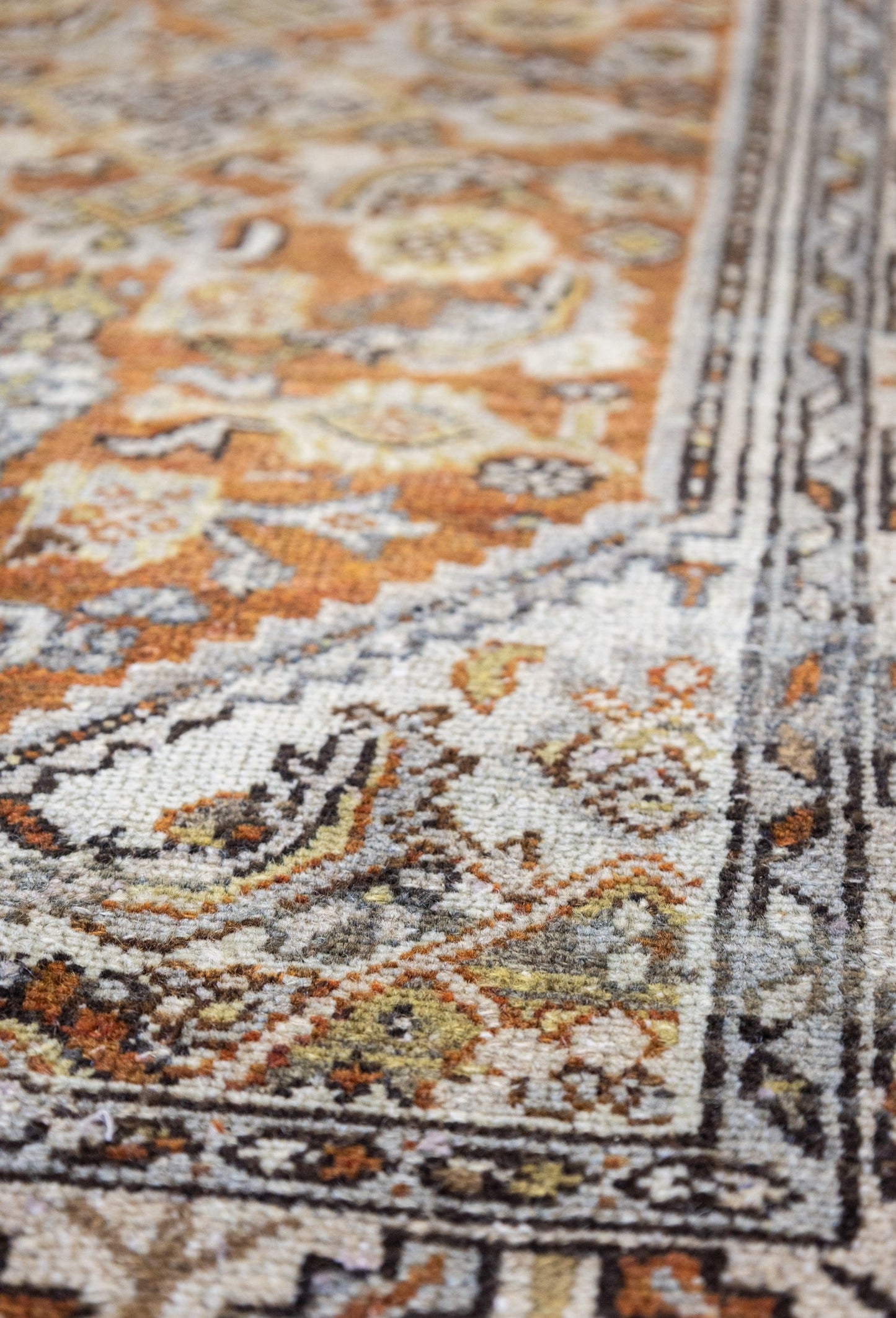 Vintage Hamadan Handwoven Tribal Rug, J86552