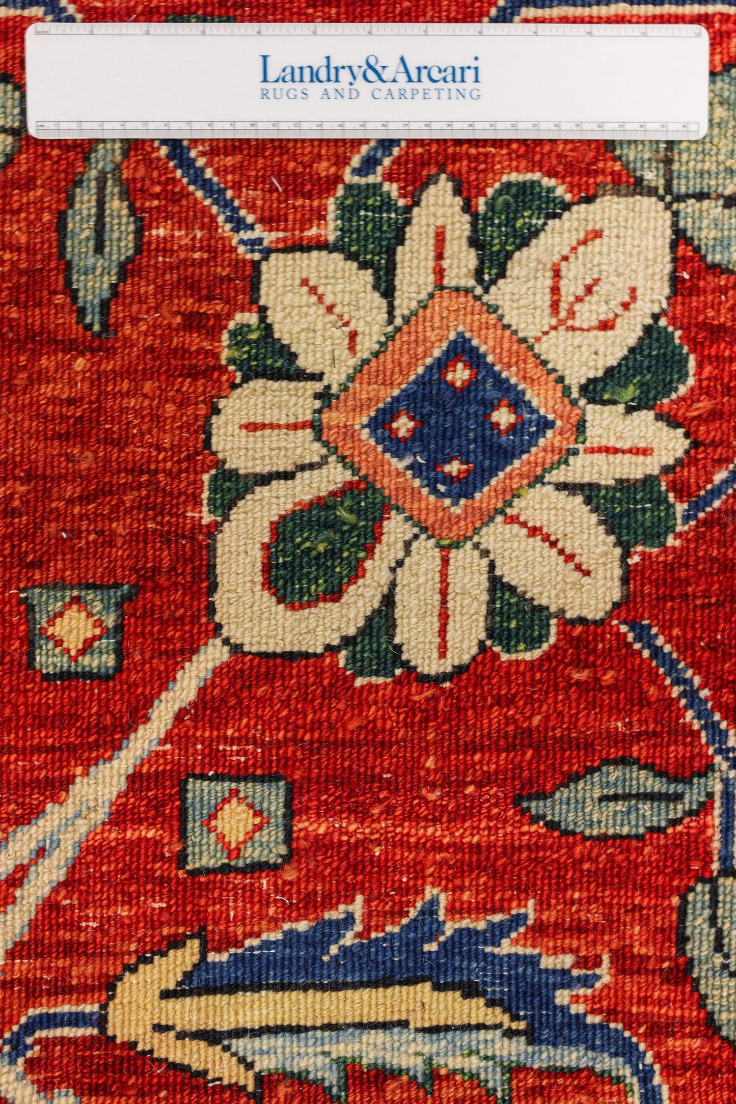 Herati Handwoven Tribal Rug, J80707