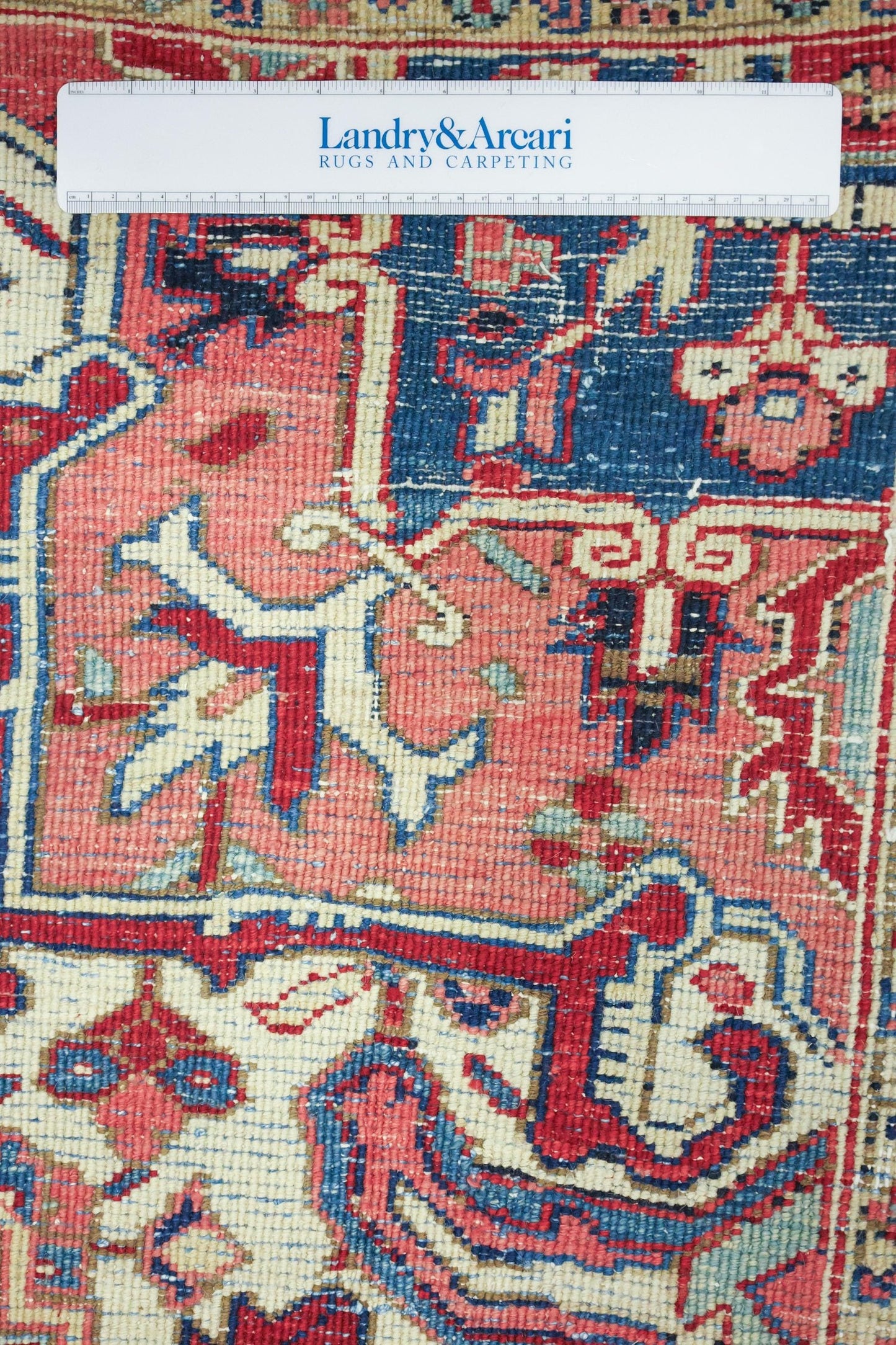 Vintage Heriz Handwoven Tribal Rug, J69172