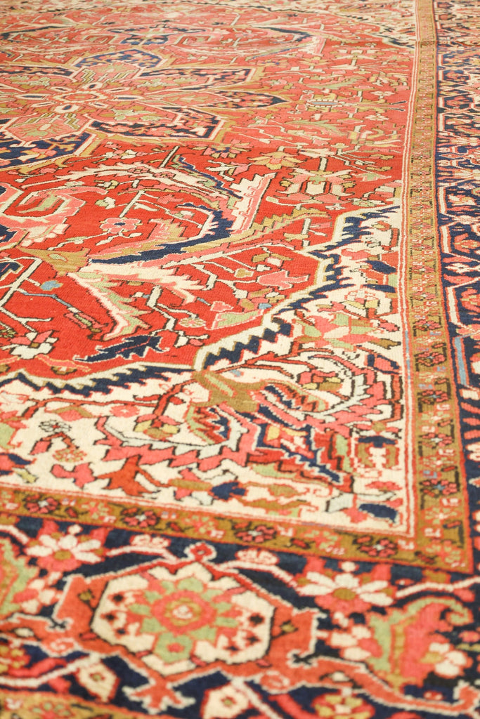 Antique Heriz Handwoven Tribal Rug Landry & Arcari