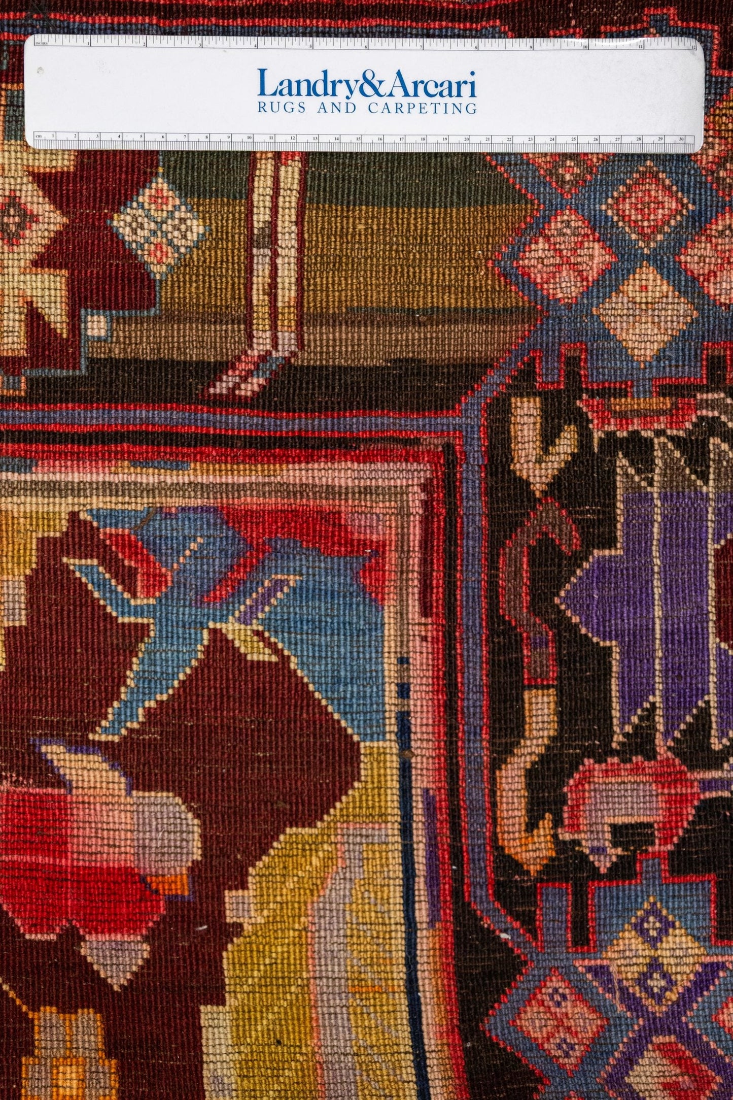 Vintage Karabagh Handwoven Tribal Rug, J87320