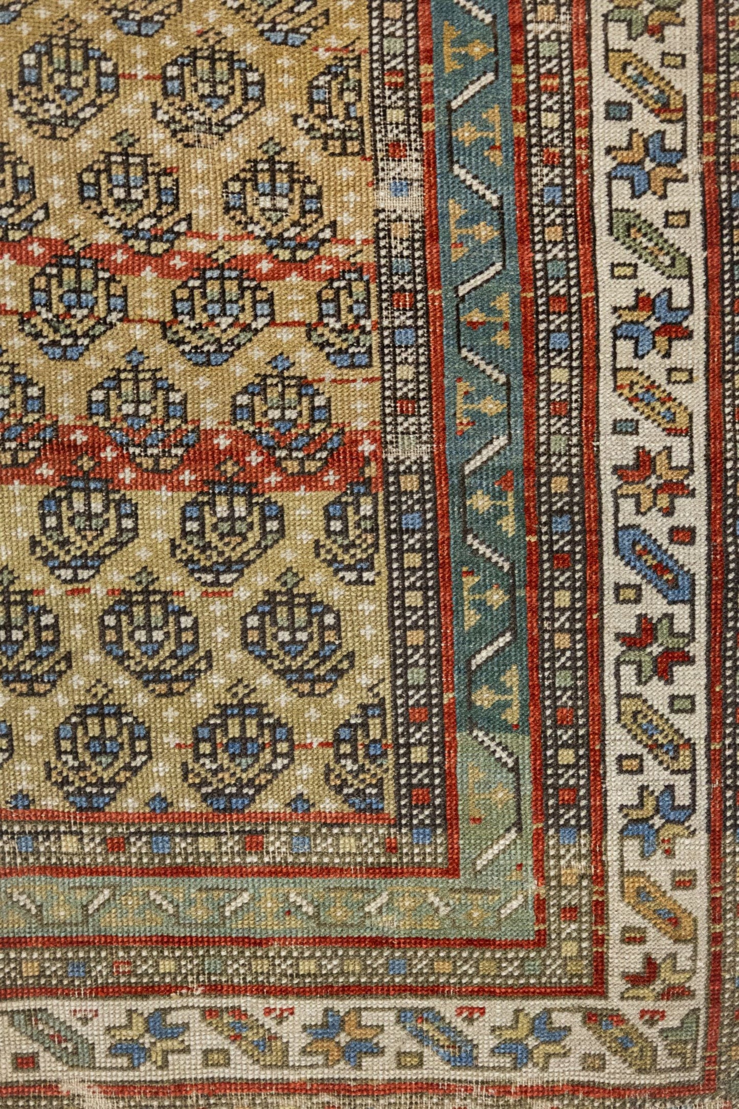 Vintage Karabagh Handwoven Tribal Rug, J88216