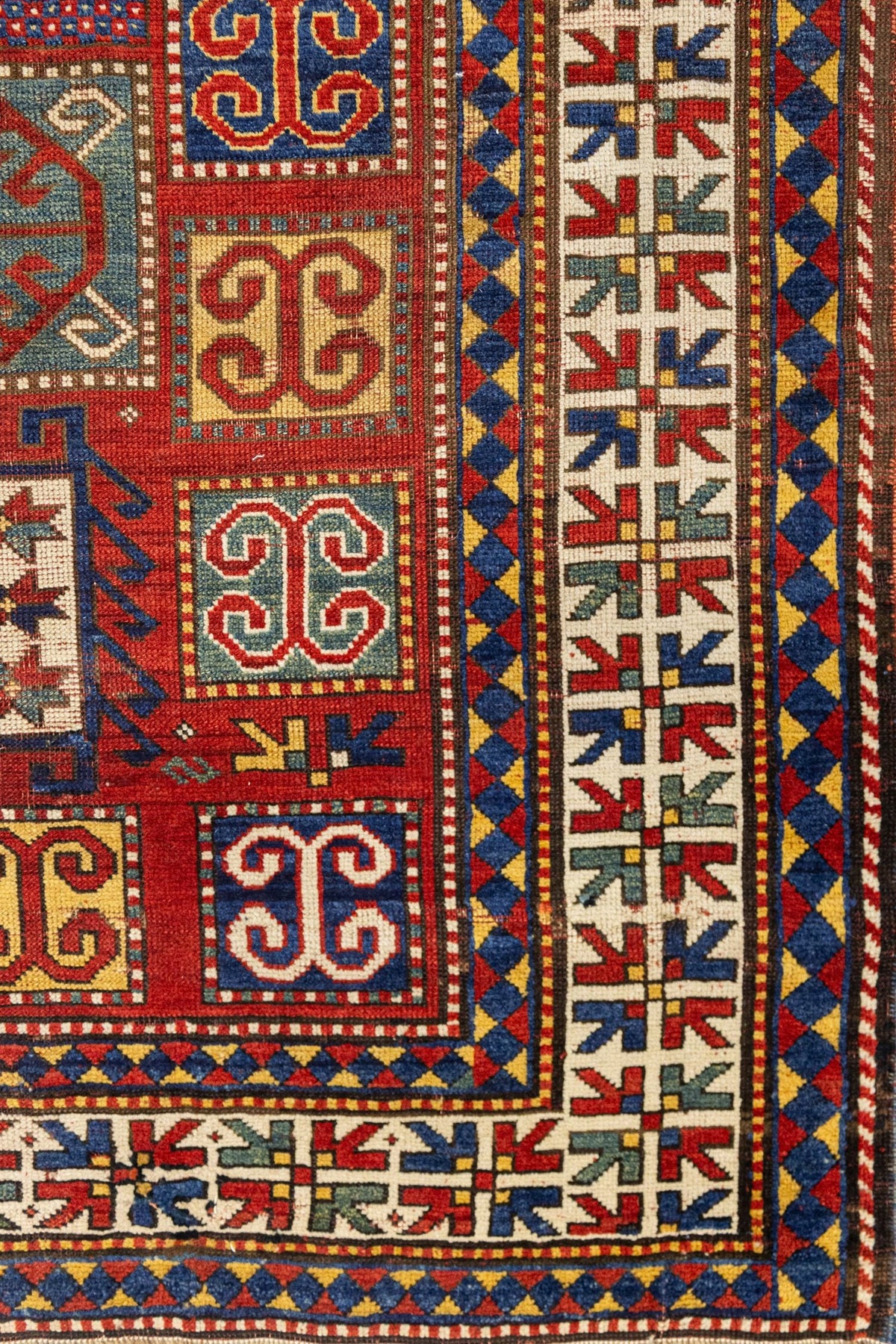Karachopf Kazak Handwoven Tribal Rug, JF8803