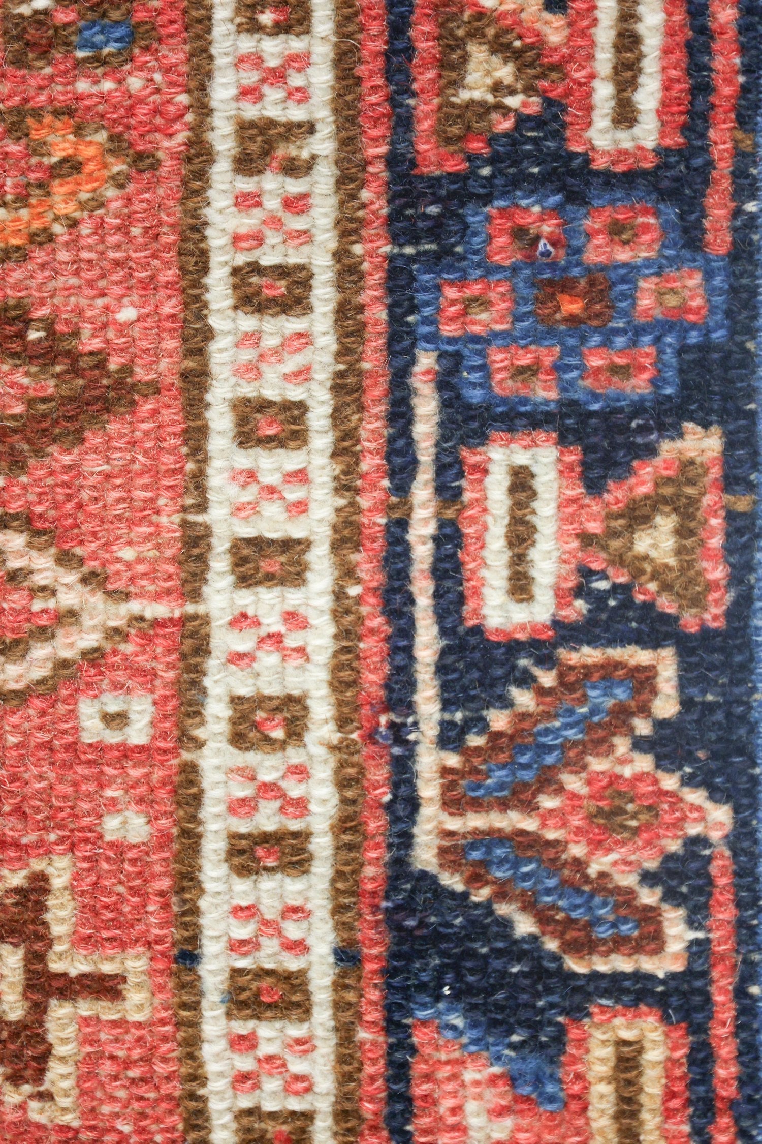 Vintage Karaja Handwoven Tribal Rug, J73109