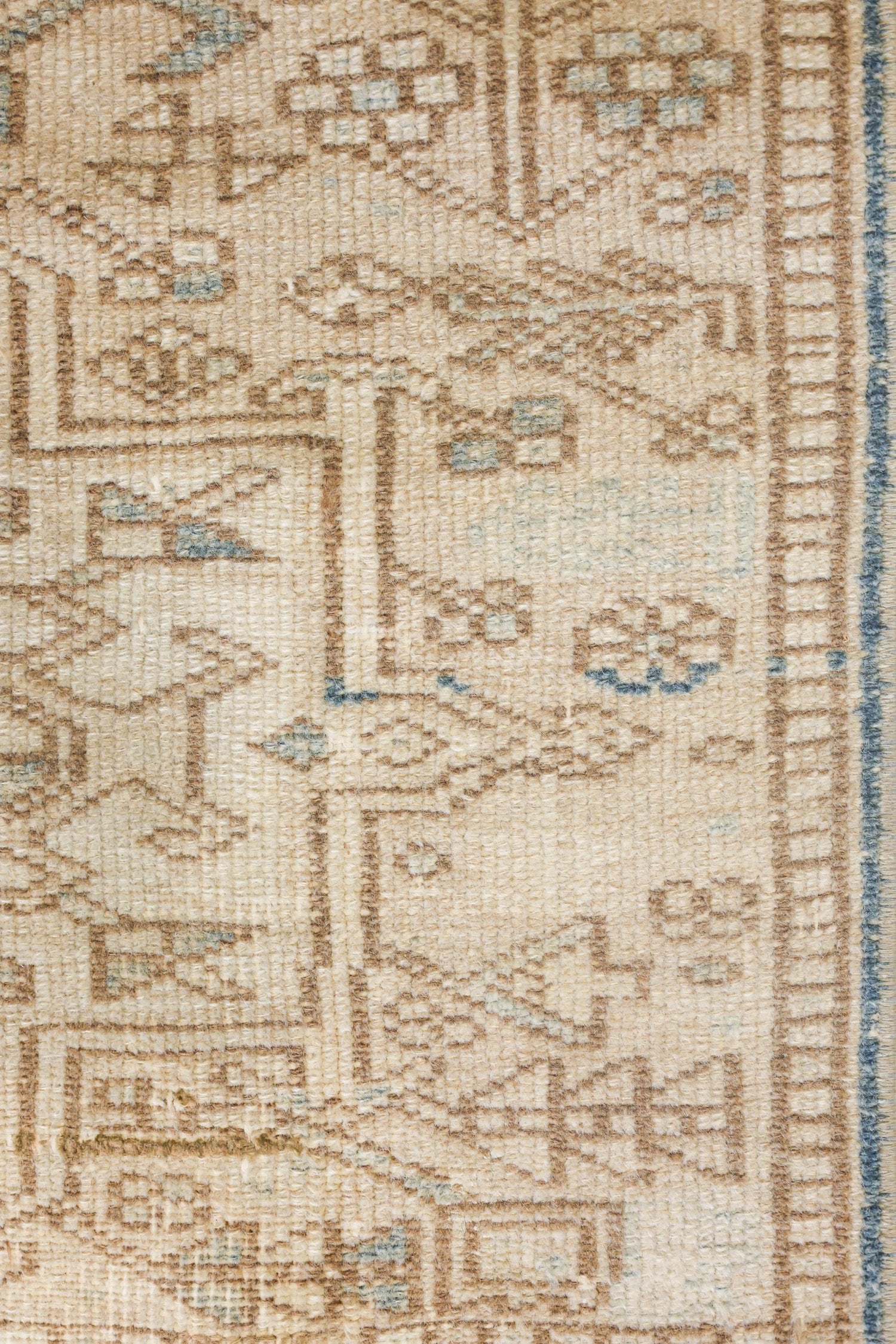 Vintage Karaja Handwoven Tribal Rug, J73326