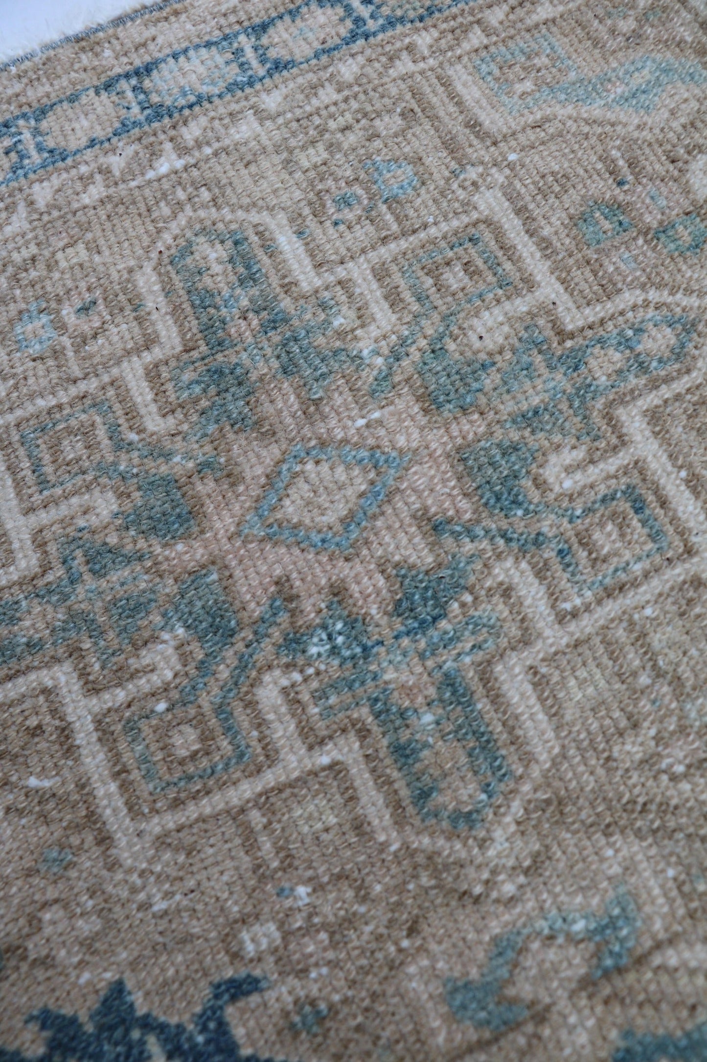 Vintage Karaja Handwoven Tribal Rug, J67473