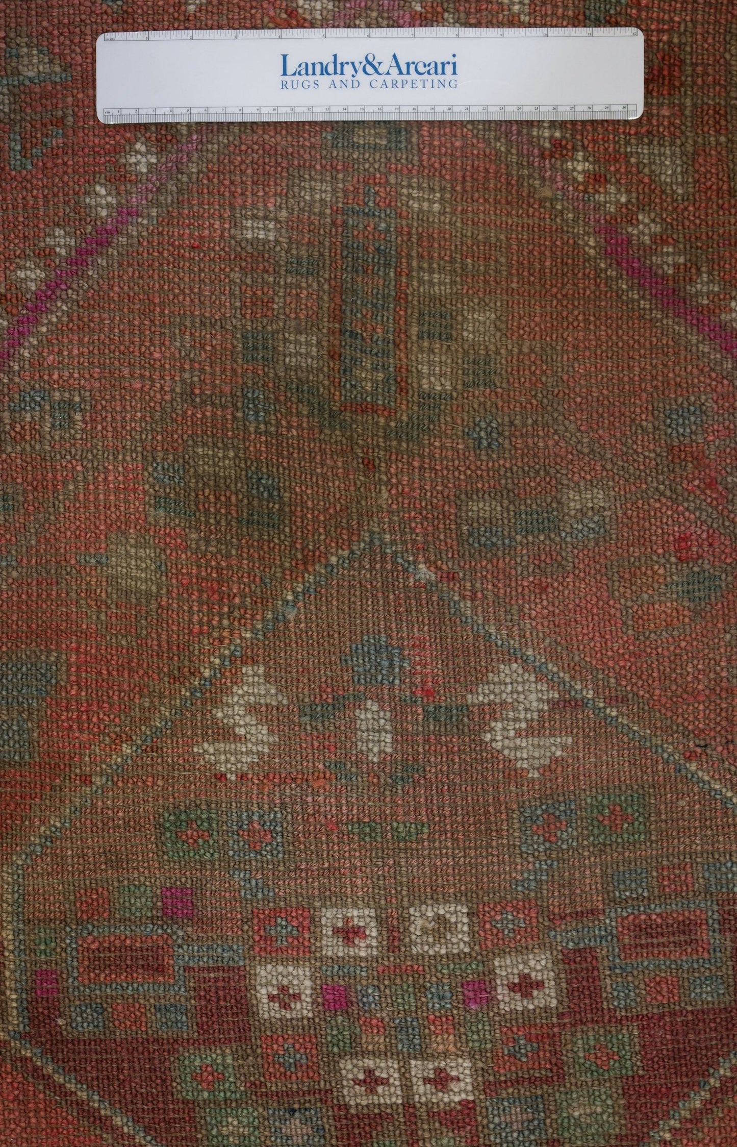 Vintage Kars Handwoven Tribal Rug, J70985