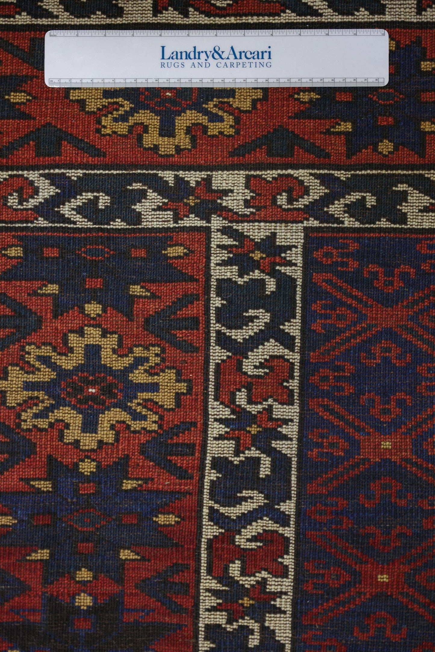 Antique Kazak Handwoven Tribal Rug, J75087