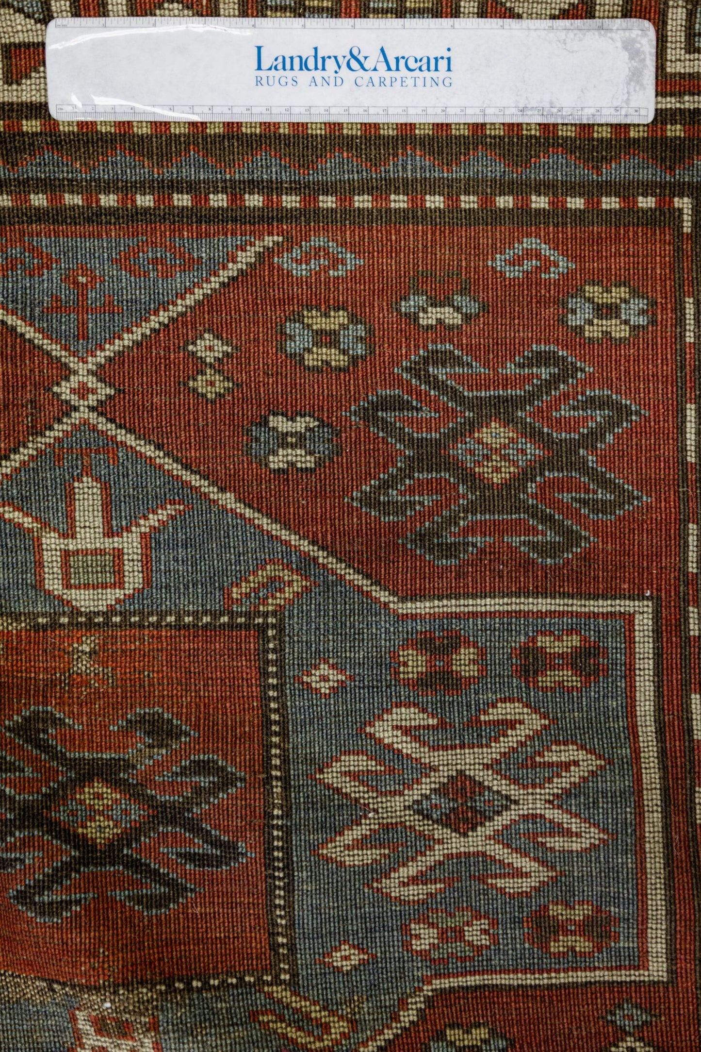 Vintage Kazak Handwoven Tribal Rug, J89133