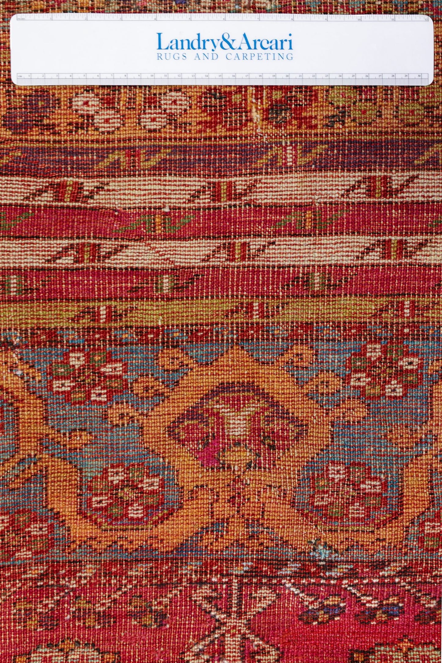 Vintage Kershehir Handwoven Tribal Rug, J80447