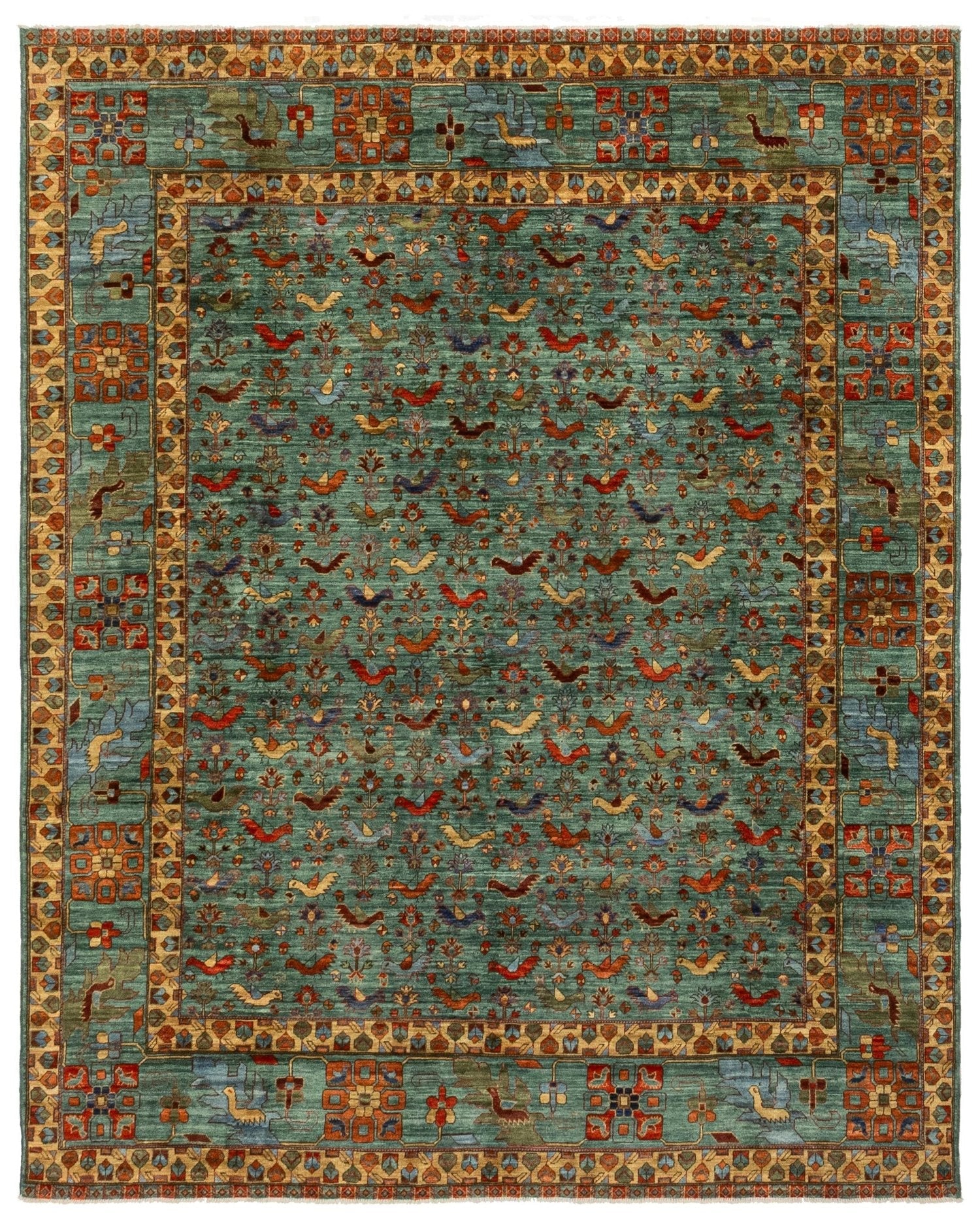 Khamseh Handwoven Tribal Rug | Landry & Arcari – Landry & Arcari 