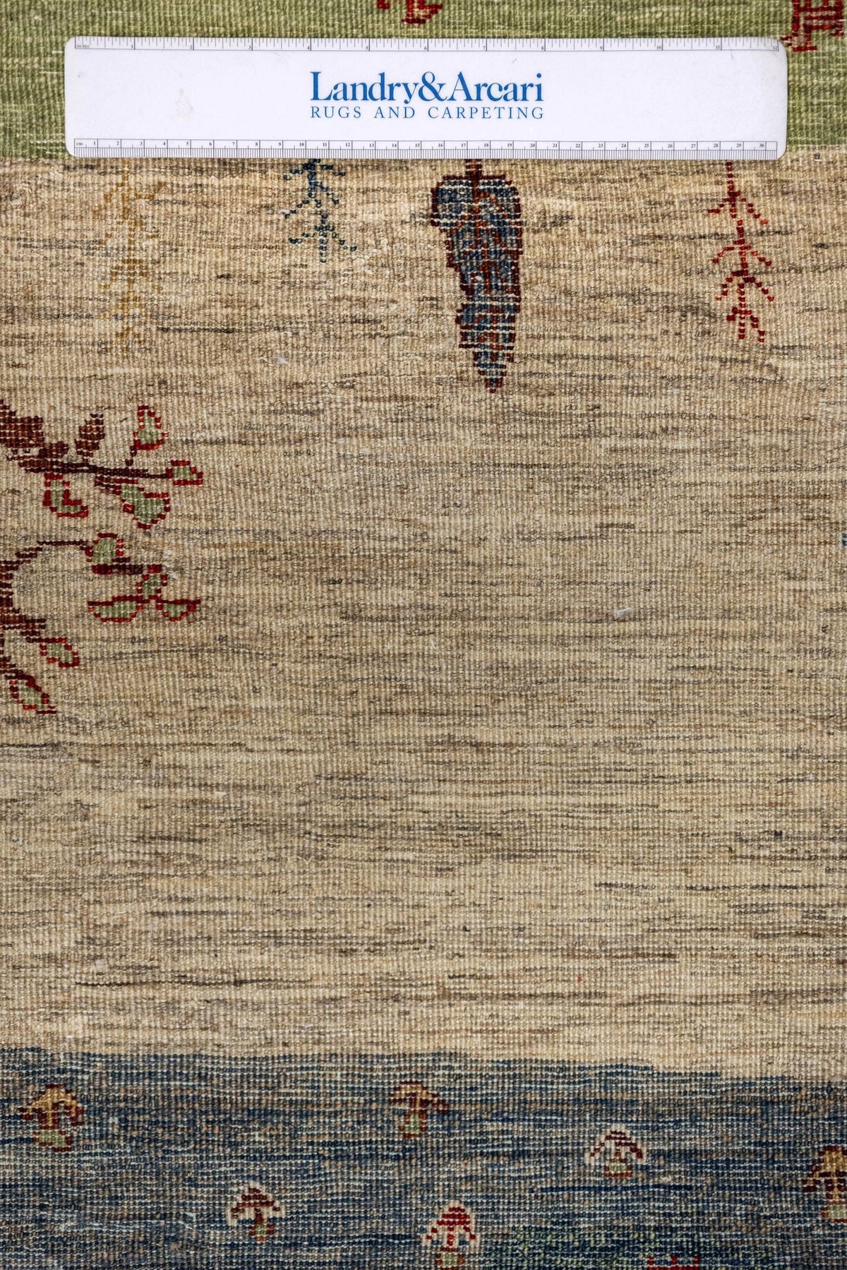 Landscape Gabbeh Handwoven Tribal Rug, J86074