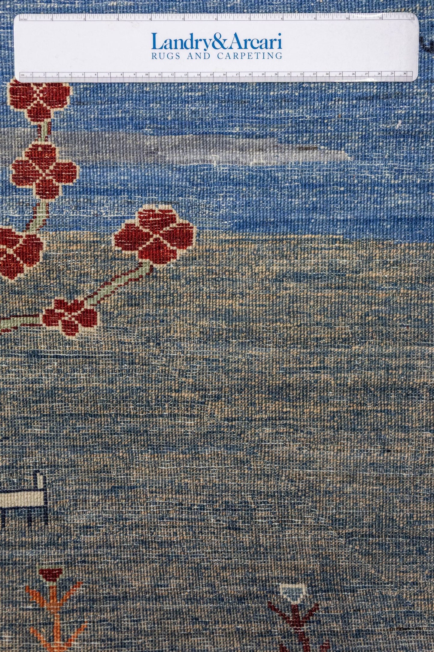 Landscape Gabbeh Handwoven Tribal Rug, J87491
