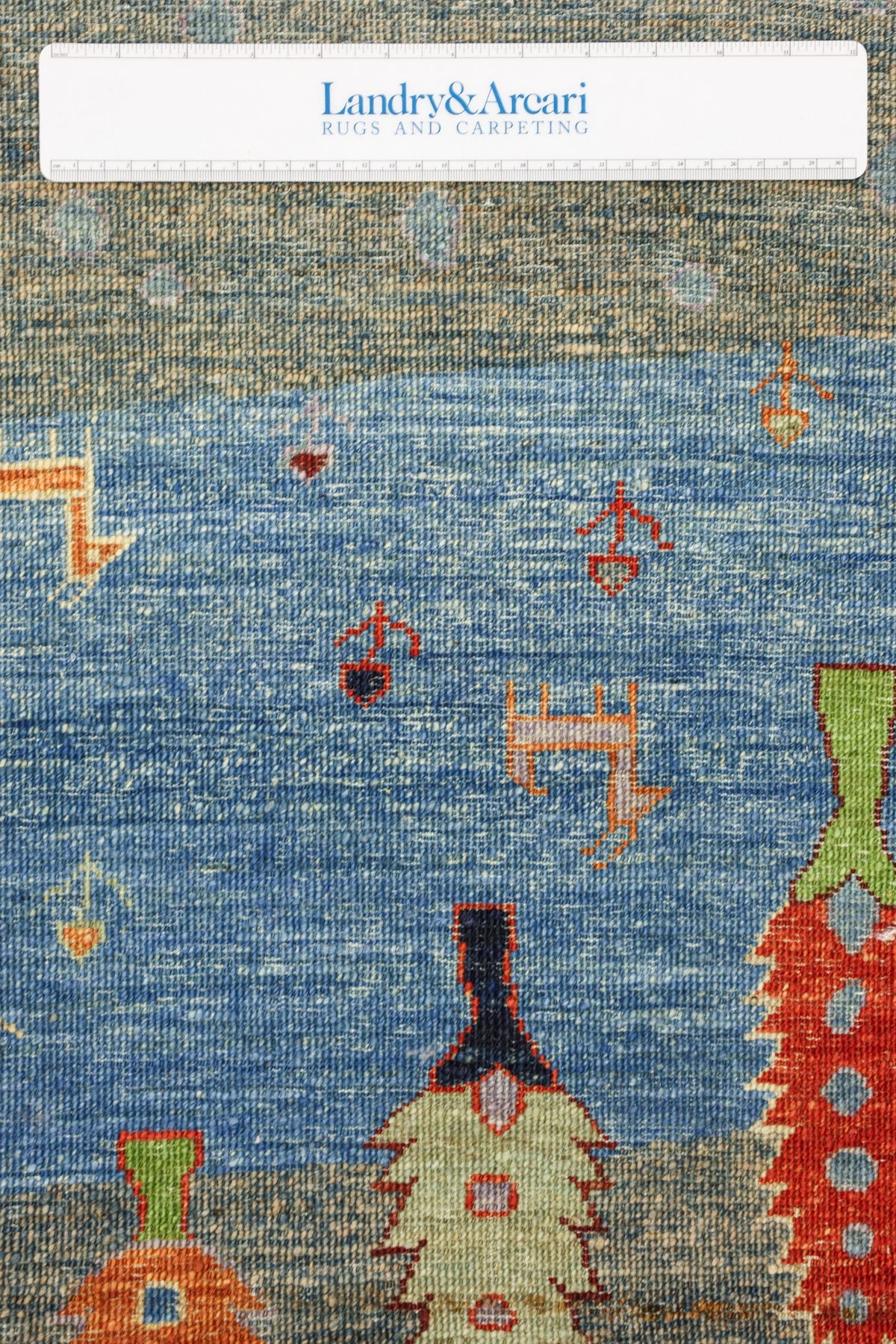 Landscape Handwoven Tribal Rug, J80931