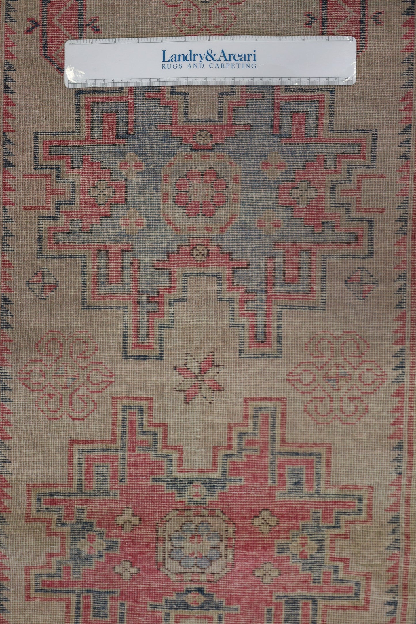 Vintage Lesgi Handwoven Tribal Rug, J72398