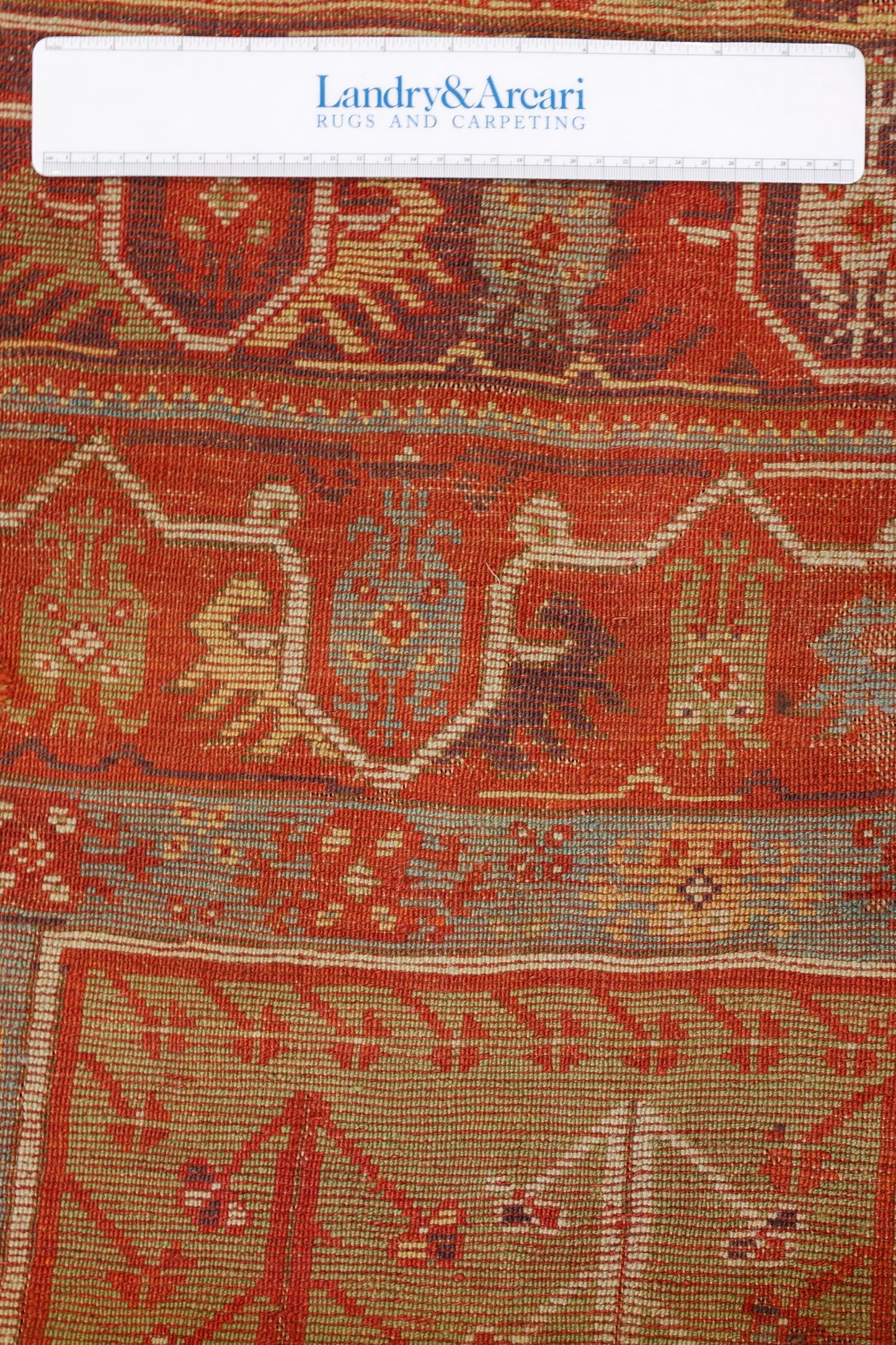 Vintage Melas Handwoven Tribal Rug, J80442