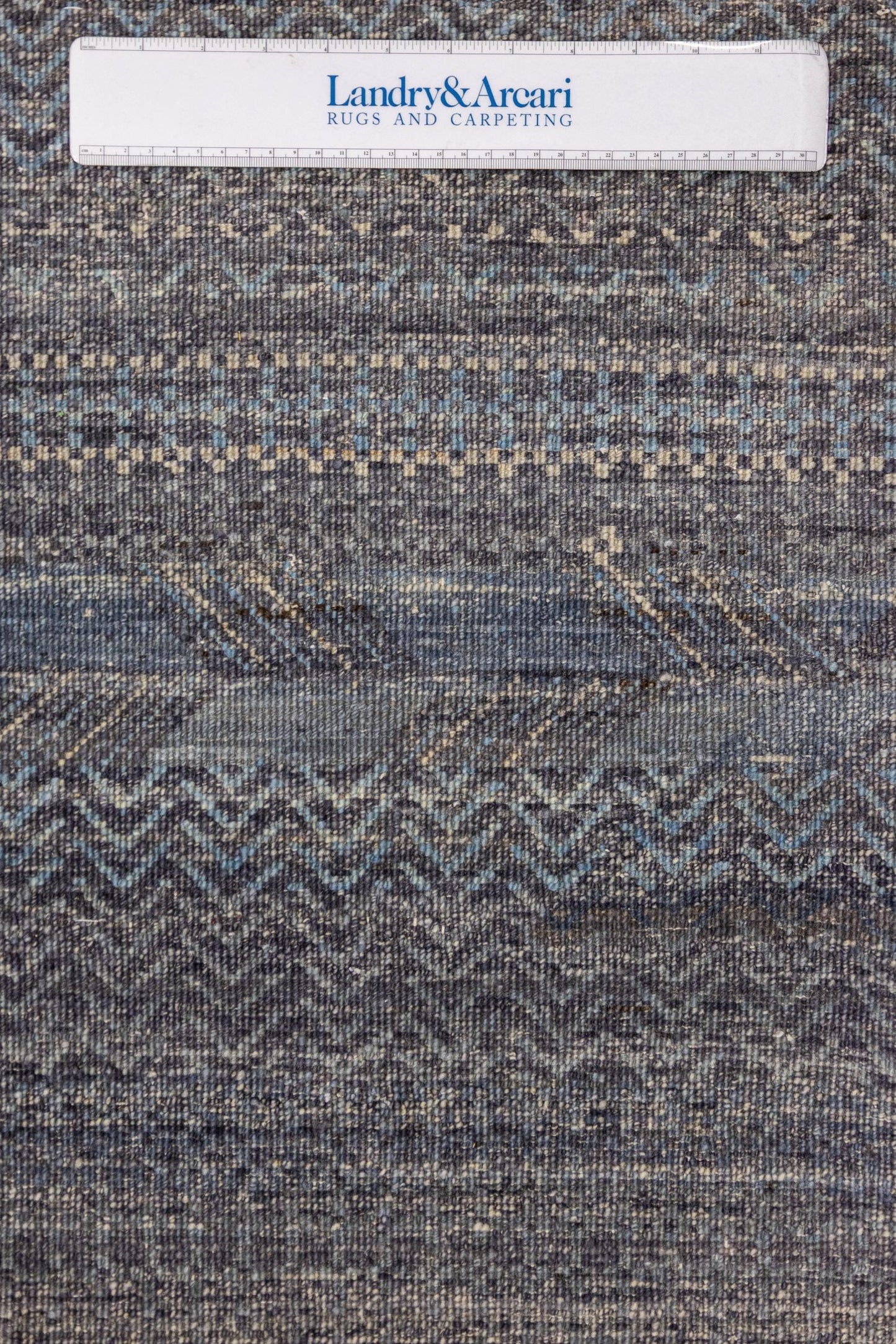 Scandinavian Handwoven Tribal Rug, J87490