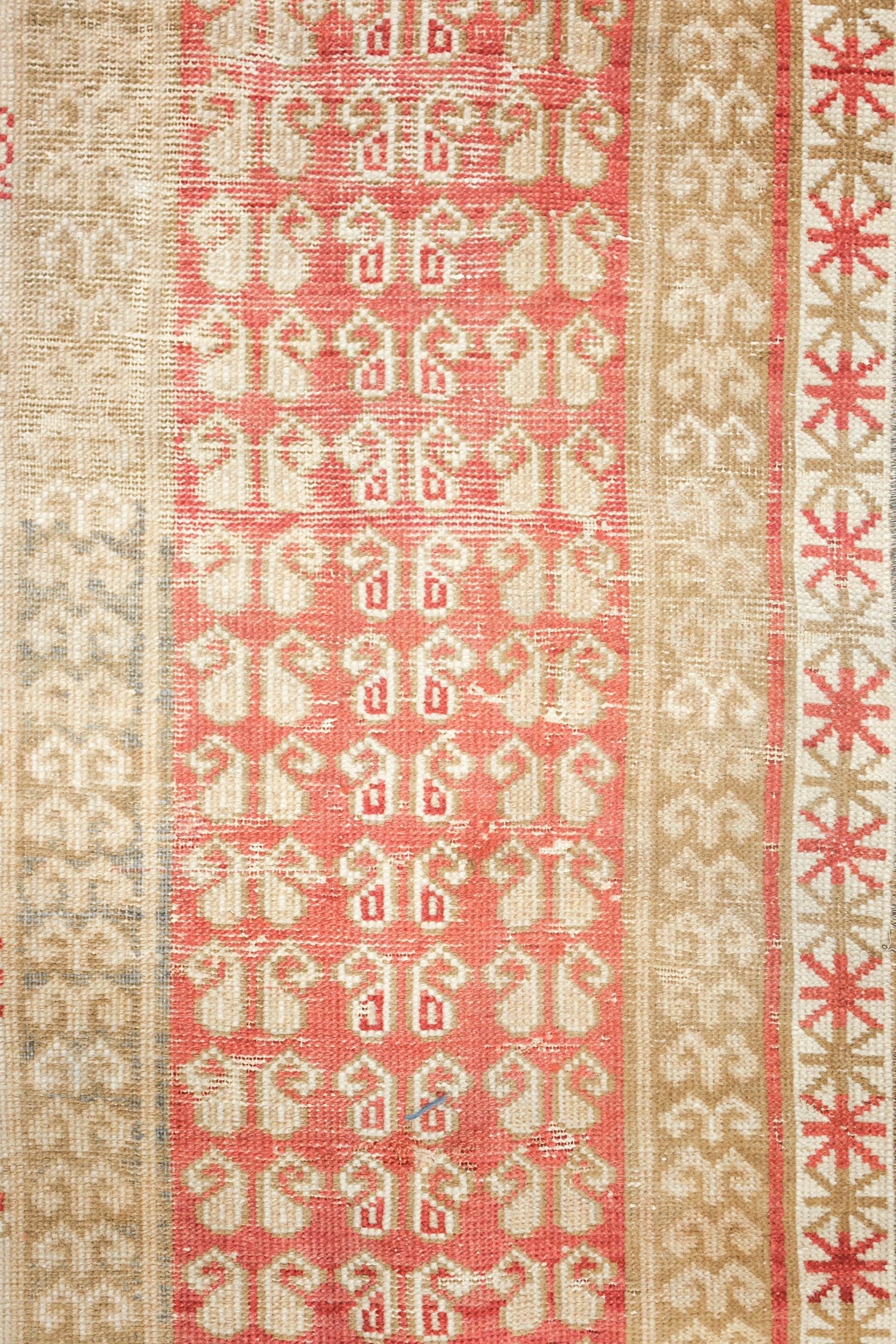 Vintage Shirvan Handwoven Tribal Rug, J73299