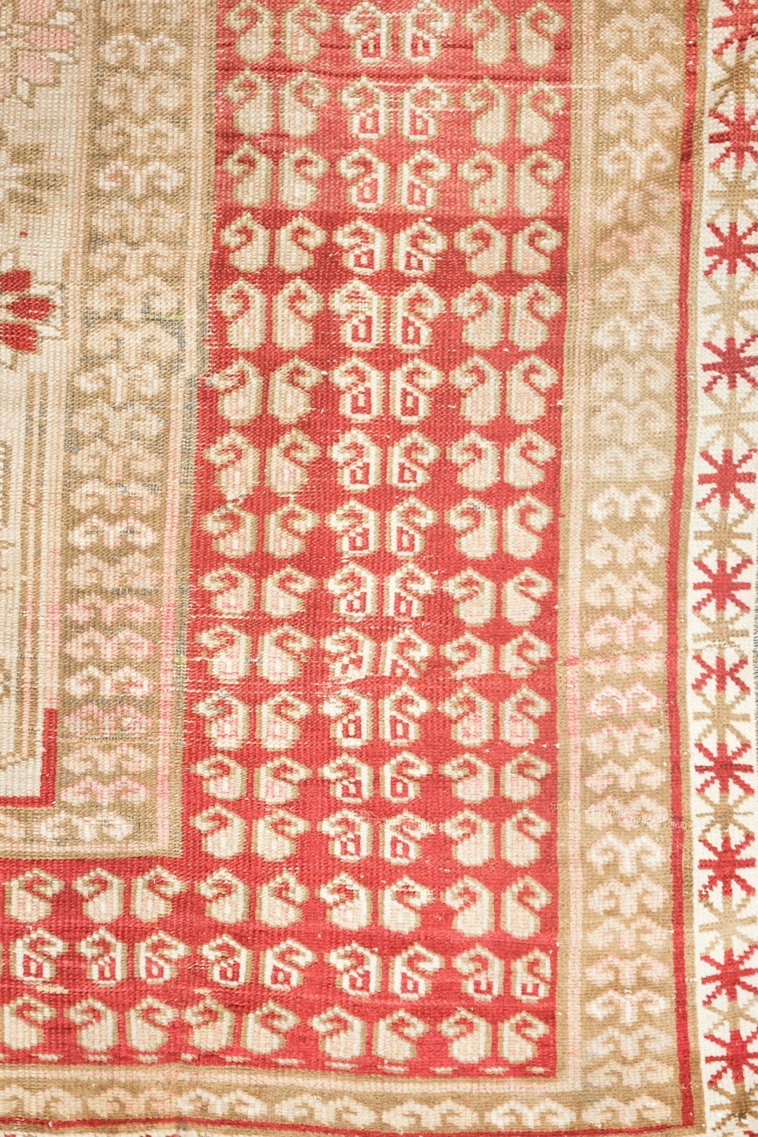Vintage Shirvan Handwoven Tribal Rug, J73299
