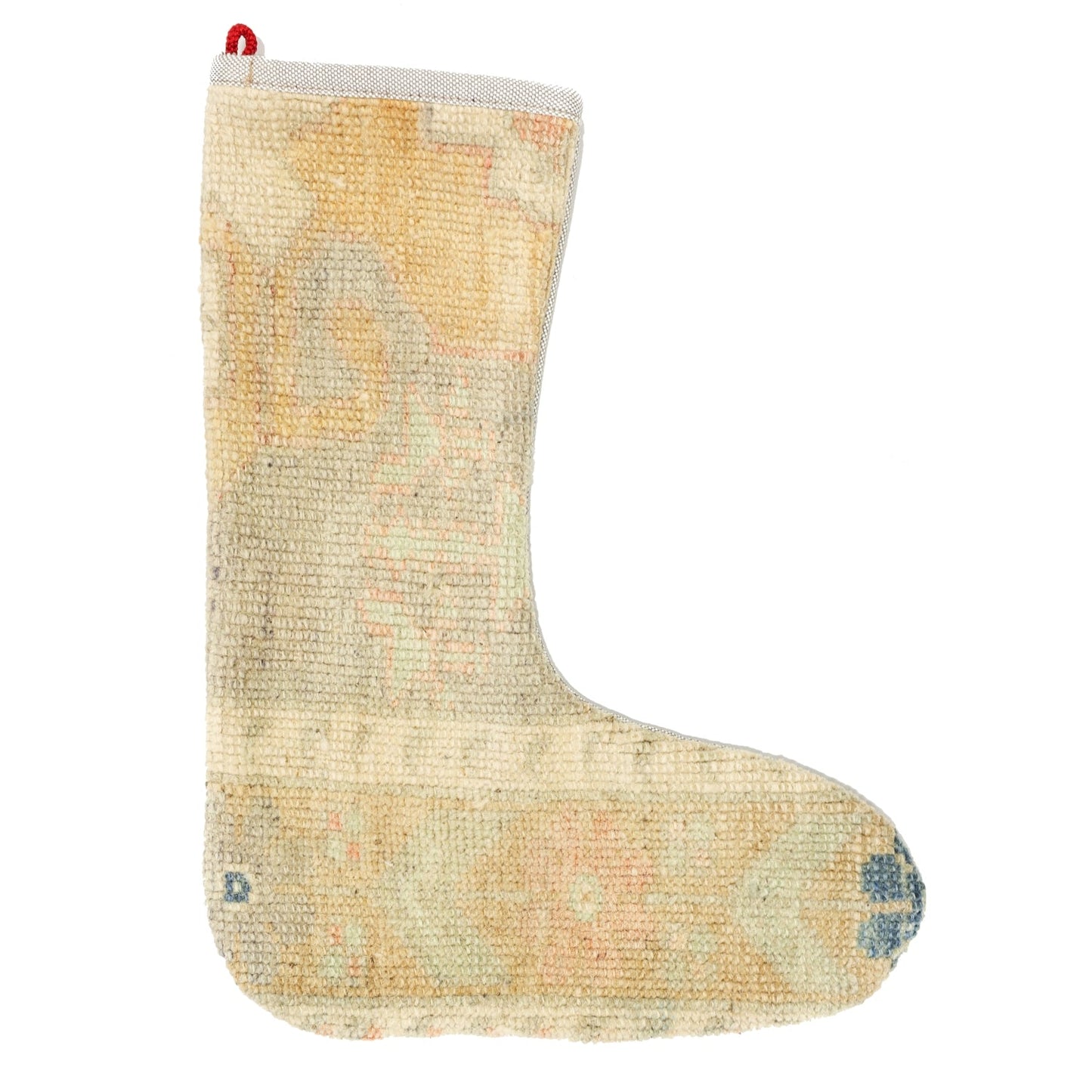 Vintage Stocking Handwoven Tribal Rug