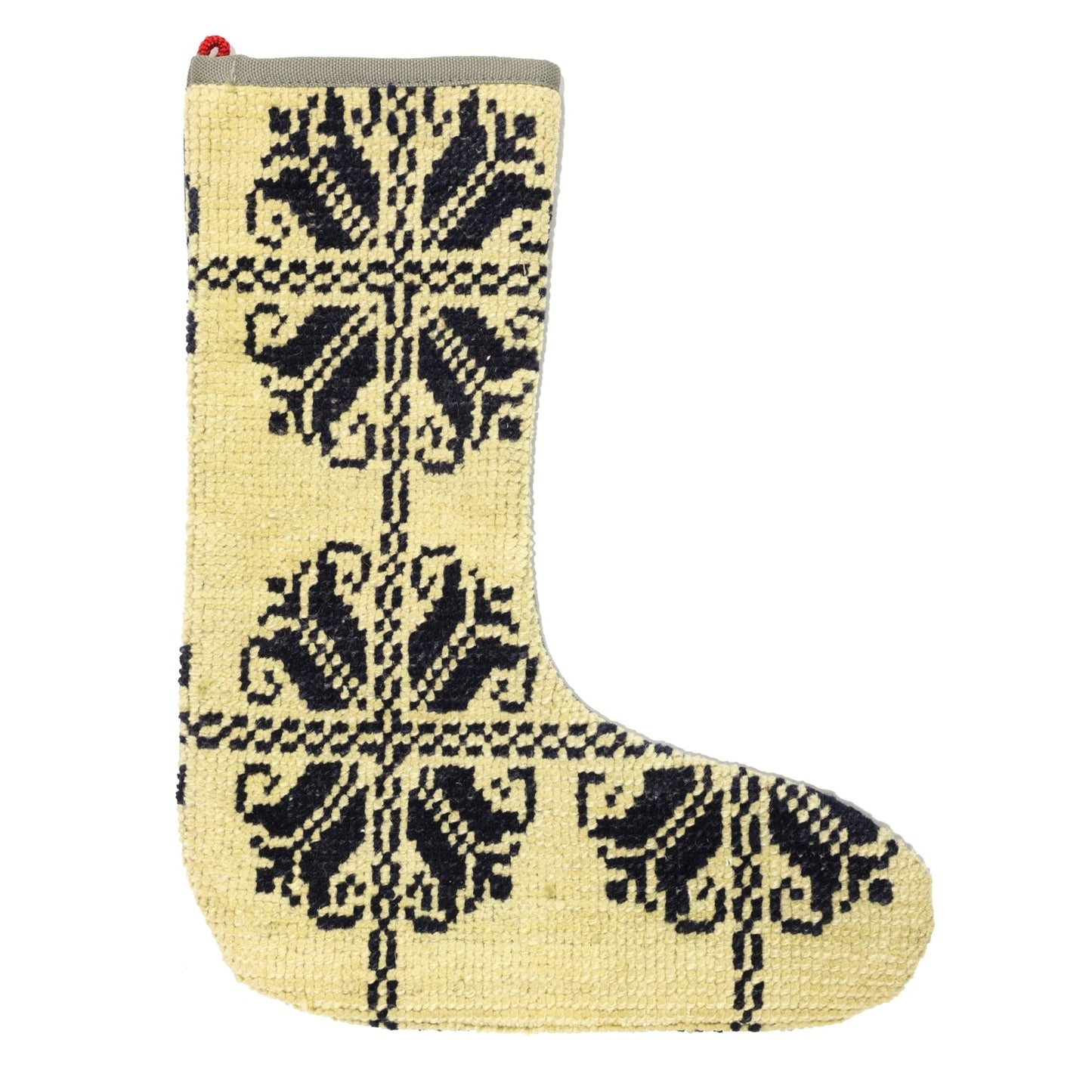 Vintage Stocking Handwoven Tribal Rug