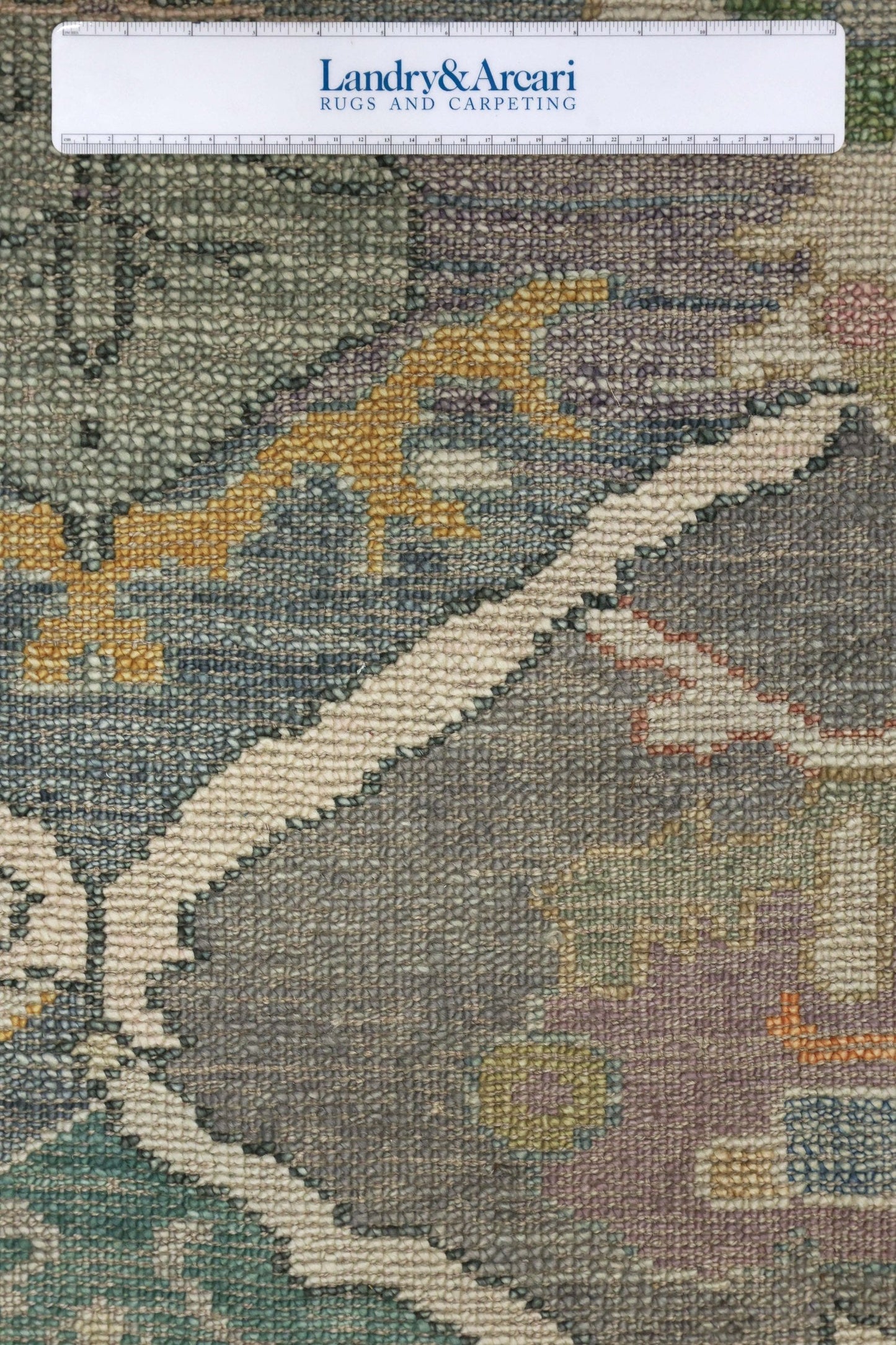 Trellis Oushak Handwoven Tribal Rug, J77364