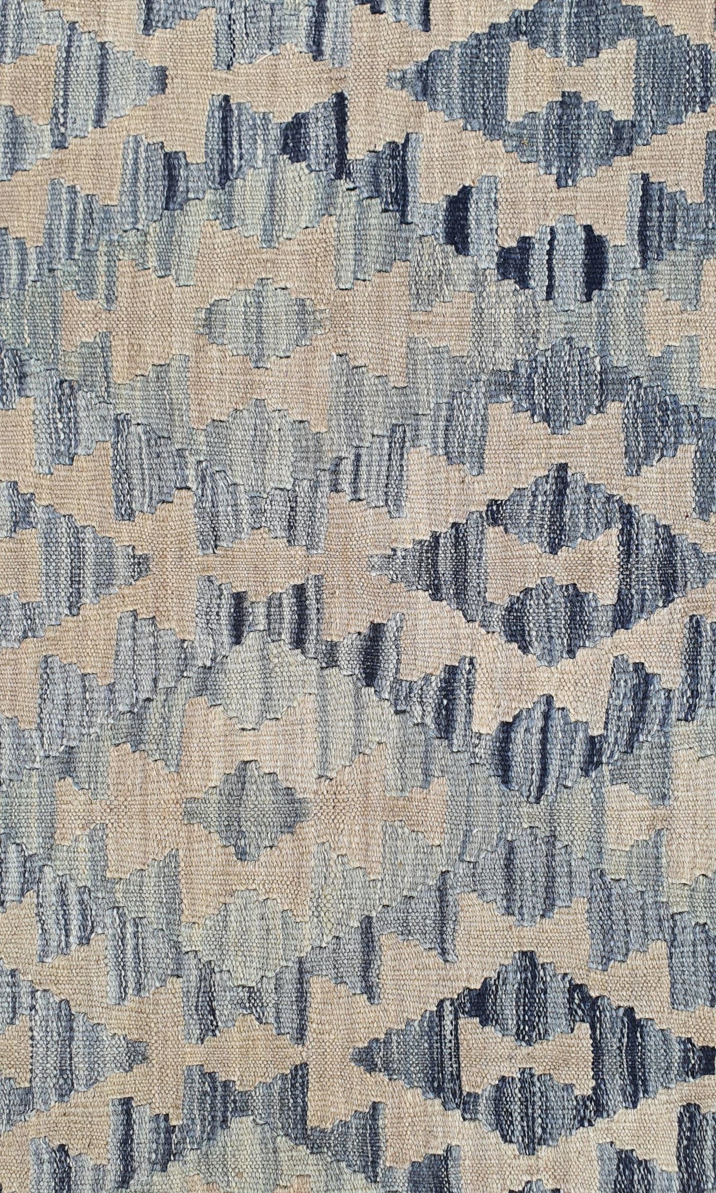 Uzbek Kilim Handwoven Tribal Rug, J80132