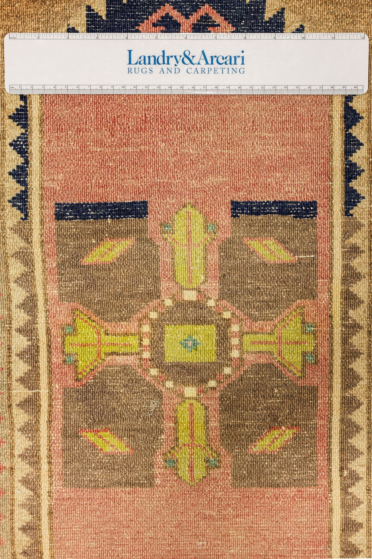 Vintage Yastik Handwoven Tribal Rug, J79023