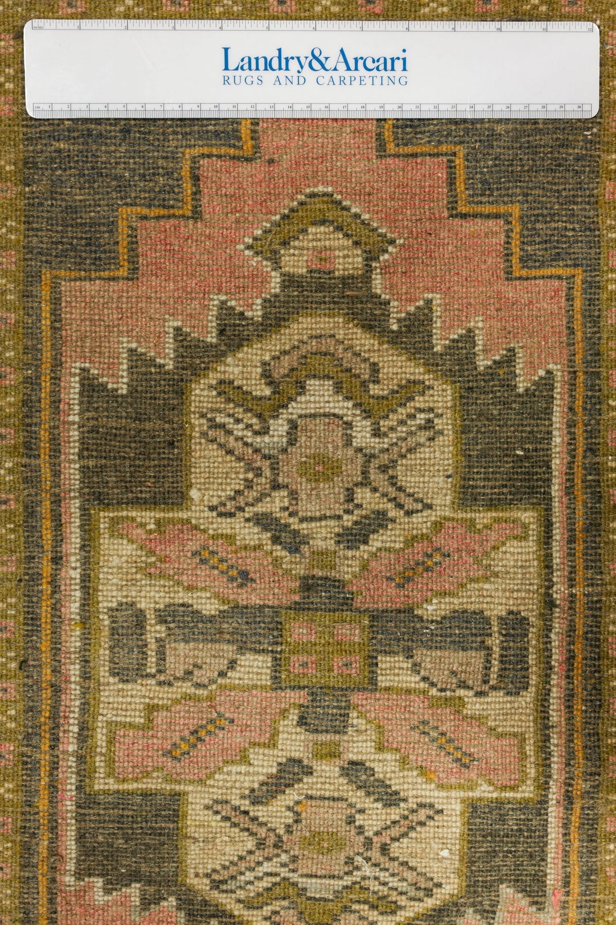 Vintage Yastik Handwoven Tribal Rug, J79107