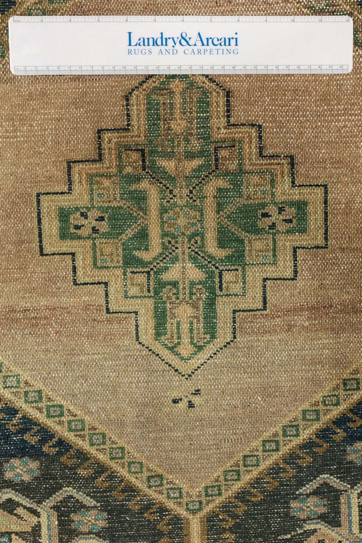 Vintage Yastik Handwoven Tribal Rug, J79193