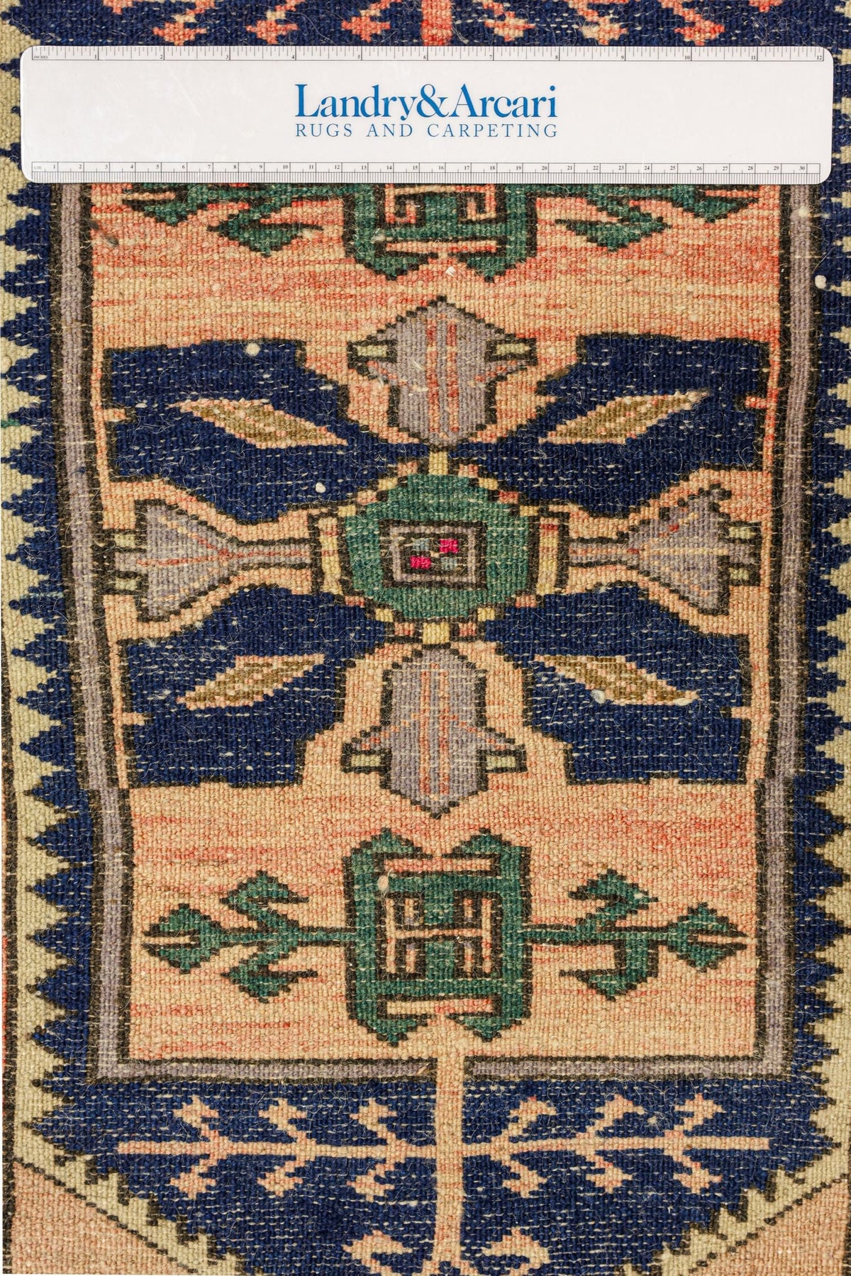Vintage Yastik Handwoven Tribal Rug, J79210
