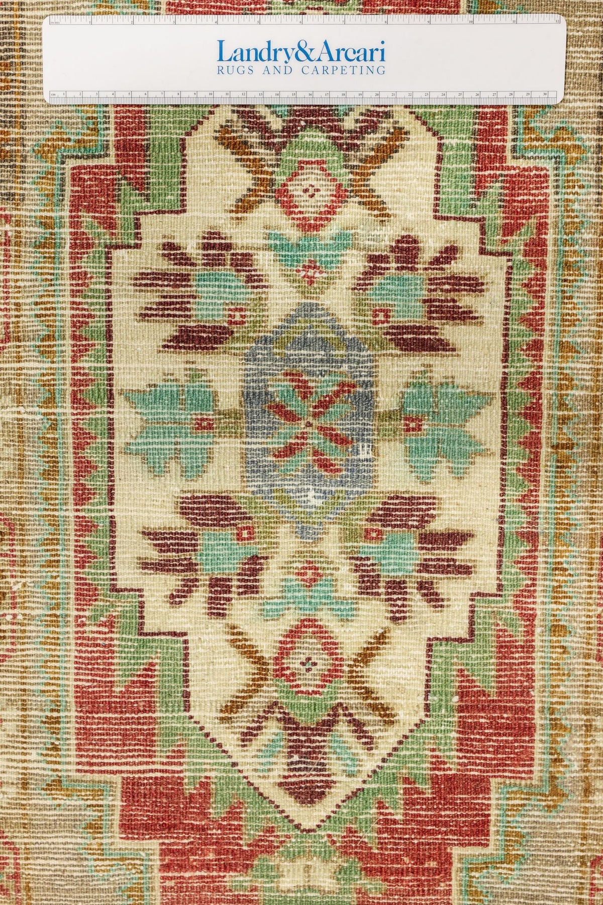 Vintage Yastik Handwoven Tribal Rug, J79215