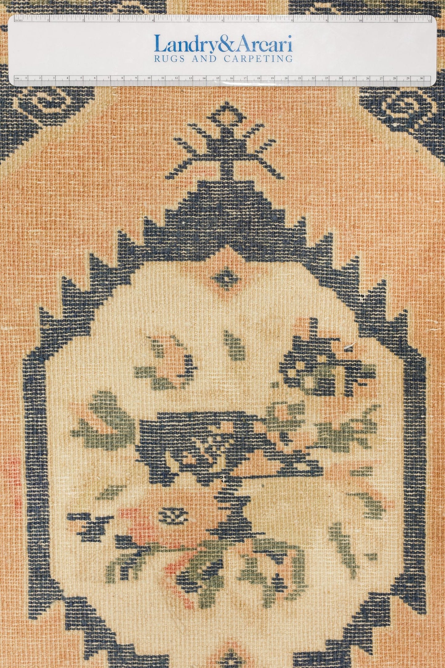 Vintage Yastik Handwoven Tribal Rug, J79287