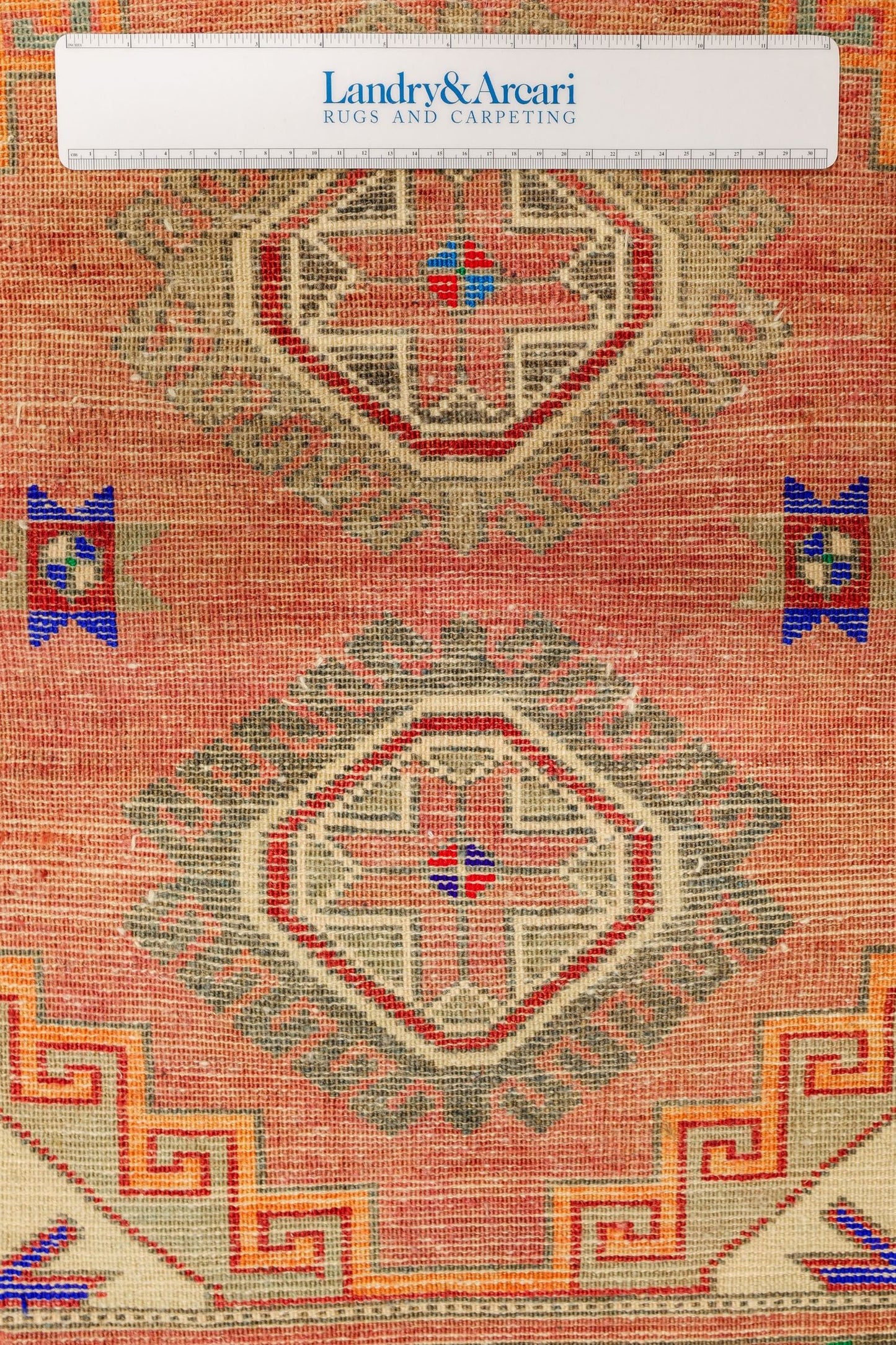 Vintage Yastik Handwoven Tribal Rug, J79370