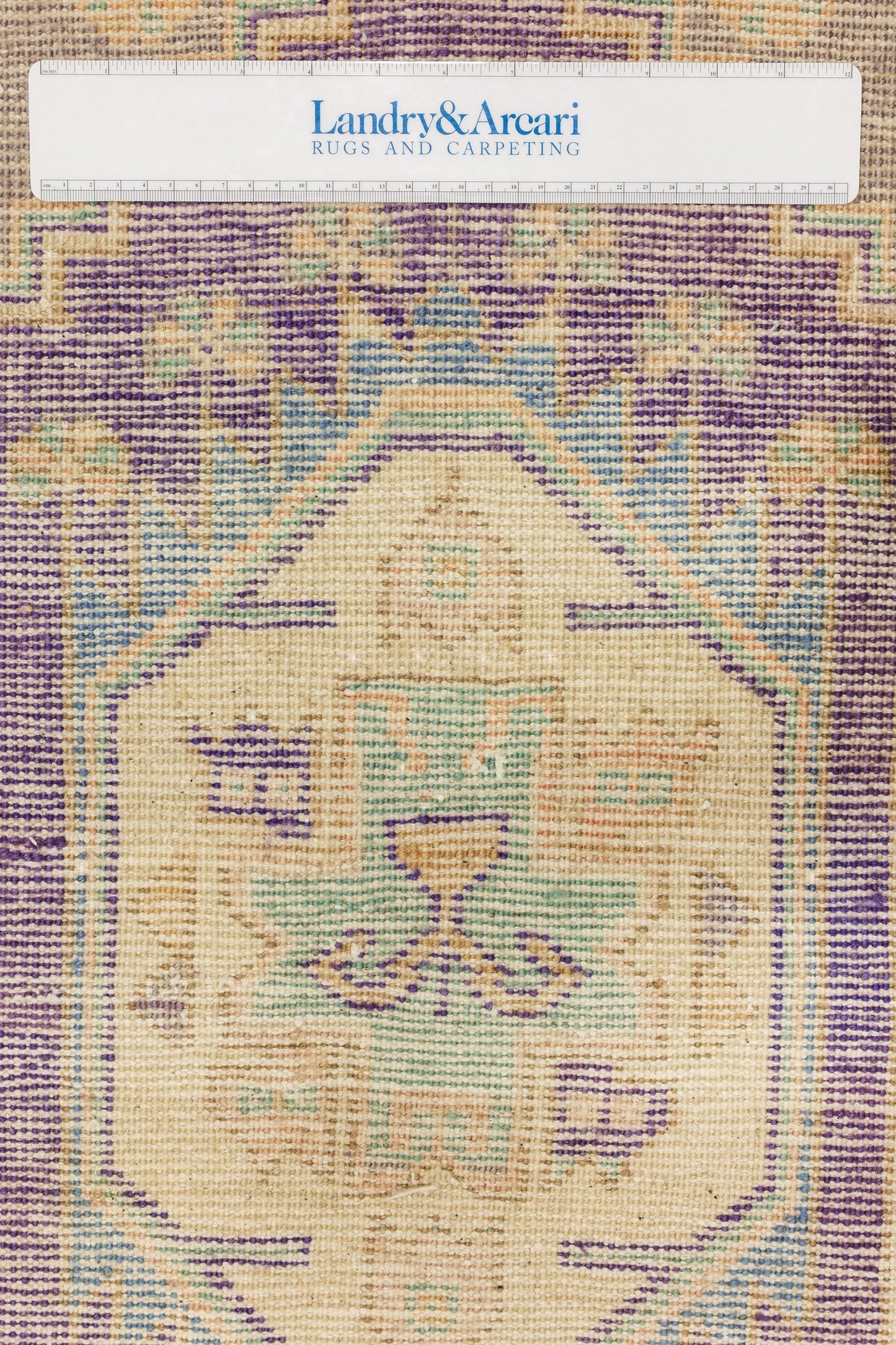 Vintage Yastik Handwoven Tribal Rug, J79372