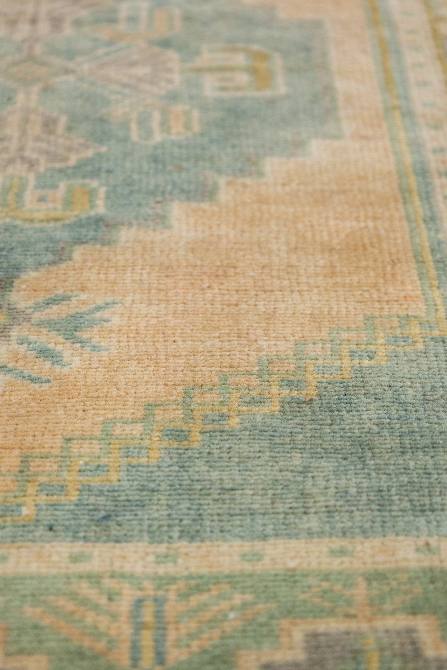 Vintage Yastik Handwoven Tribal Rug, J87265