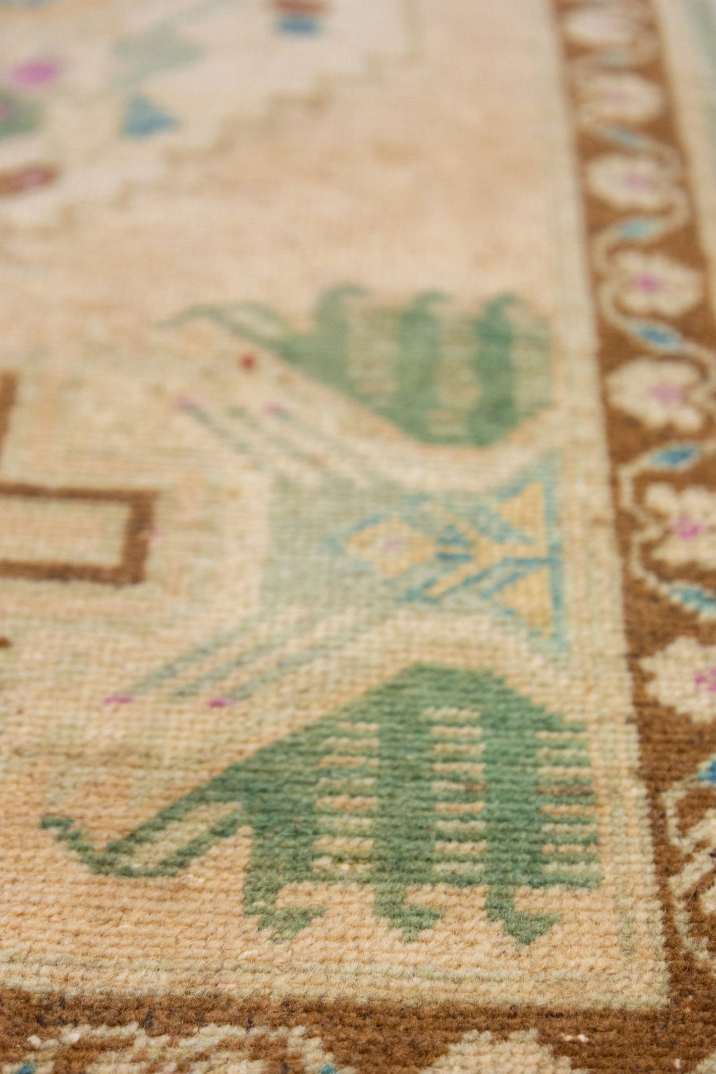 Vintage Yastik Handwoven Tribal Rug, J87270