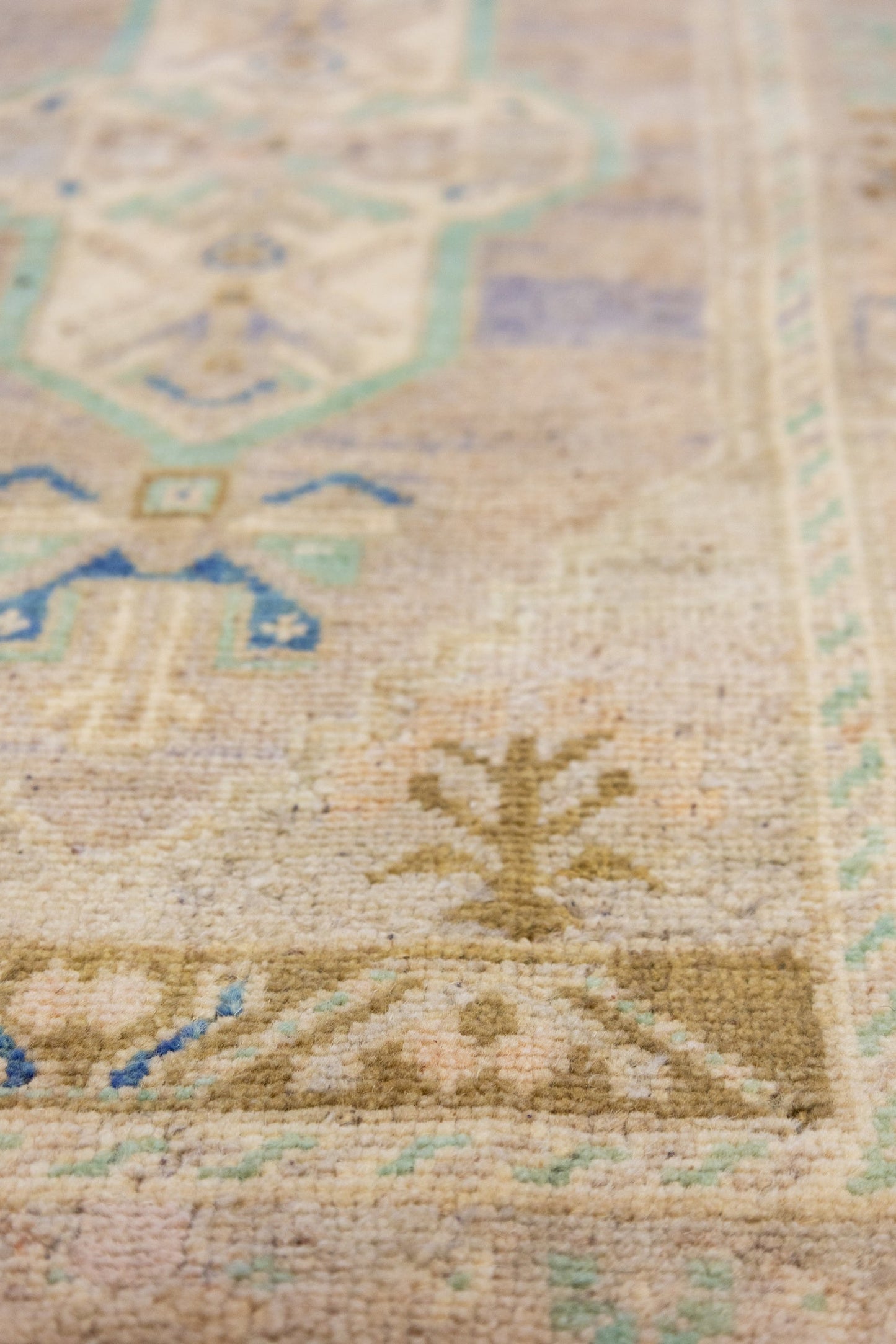 Vintage Yastik Handwoven Tribal Rug, J87273